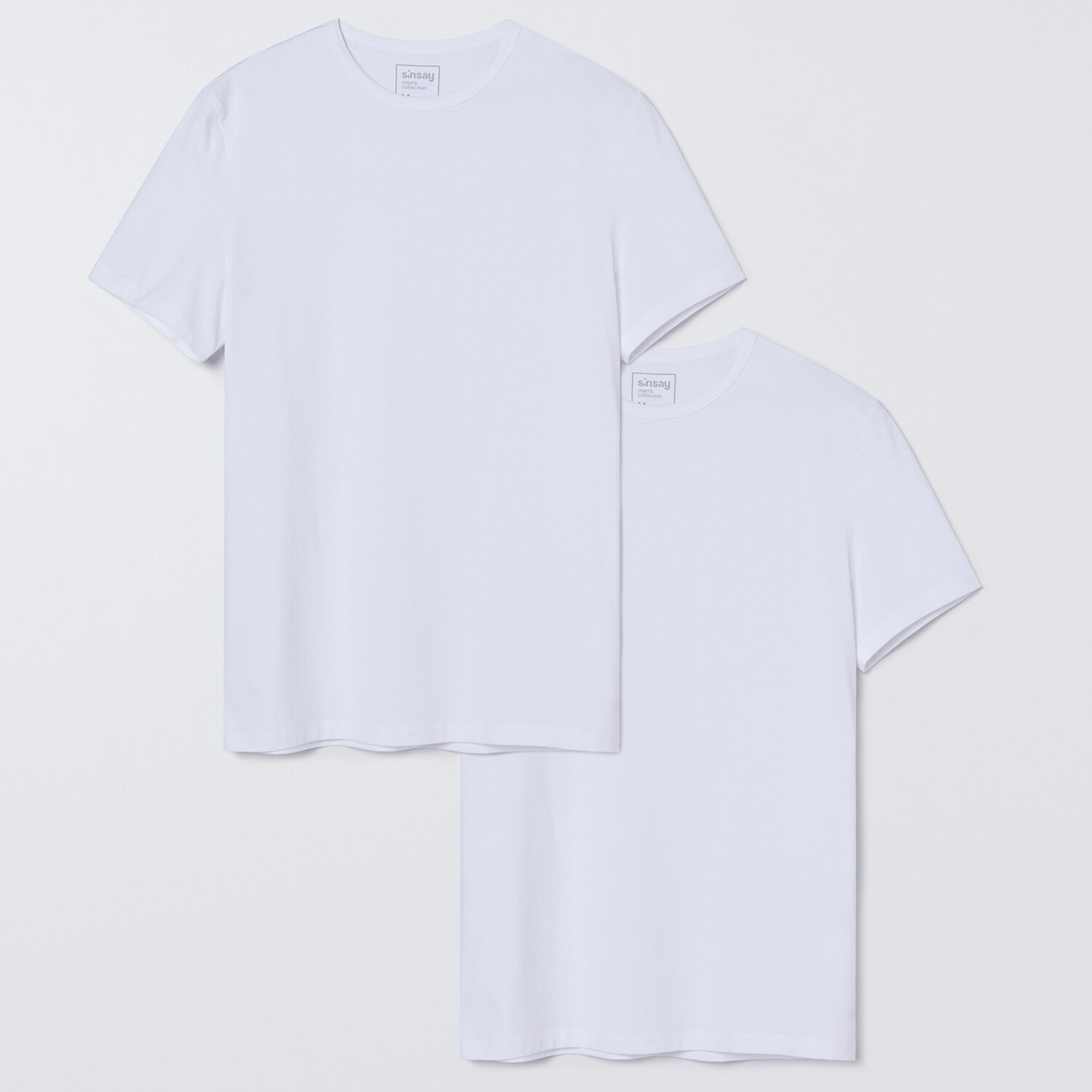 Súprava 2 basic tričiek slim fit