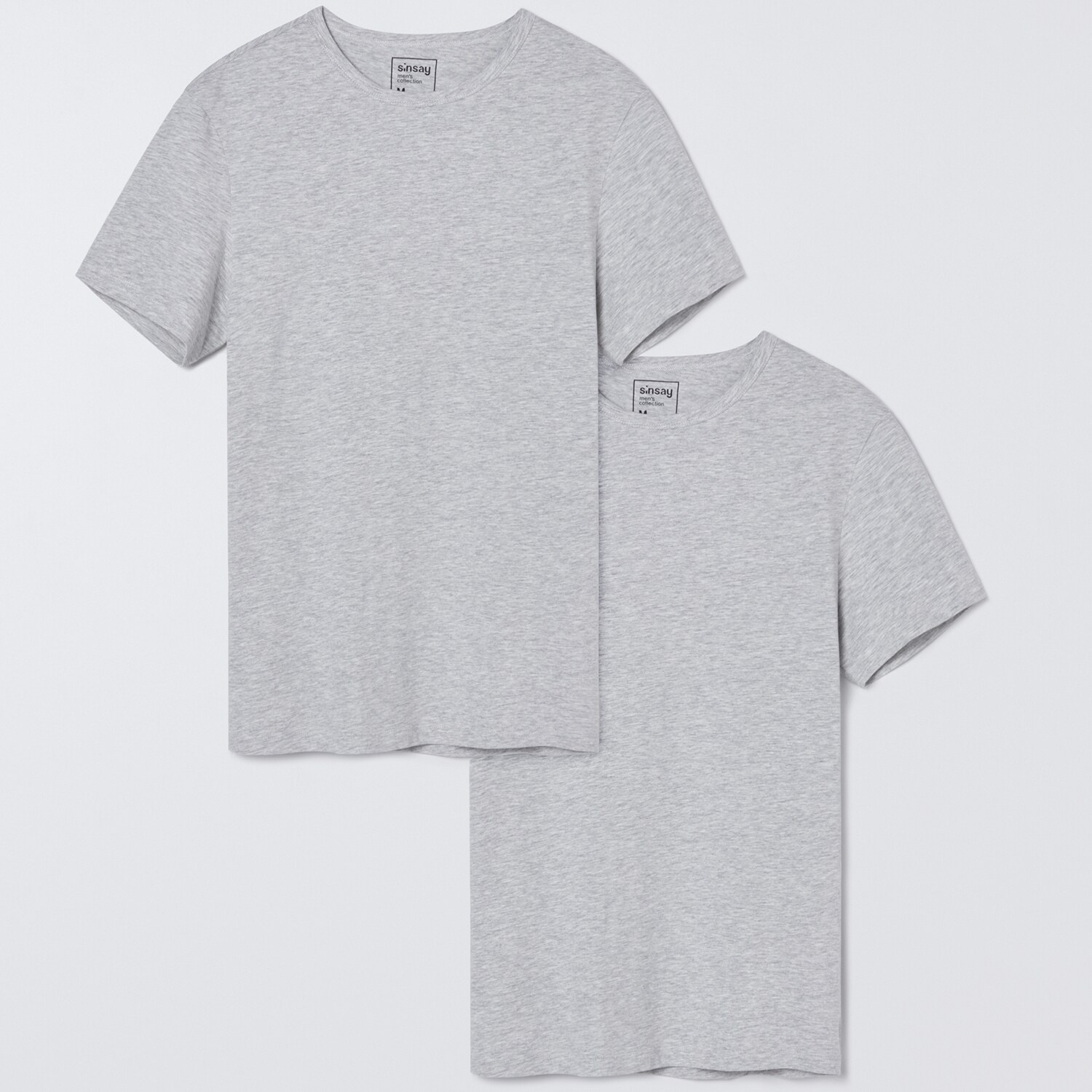 Súprava 2 basic tričiek slim fit