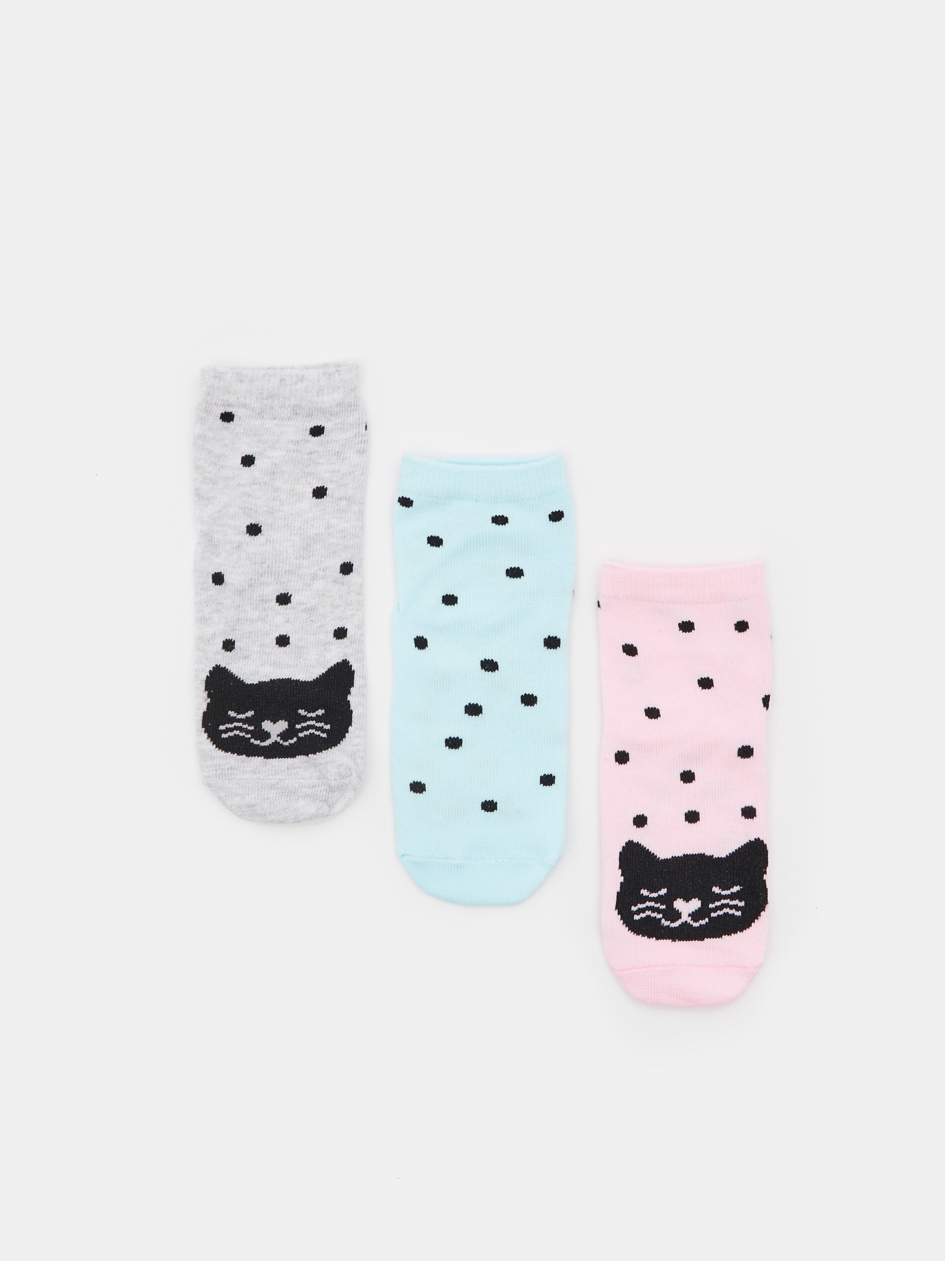 Súprava 3 párov ponožiek