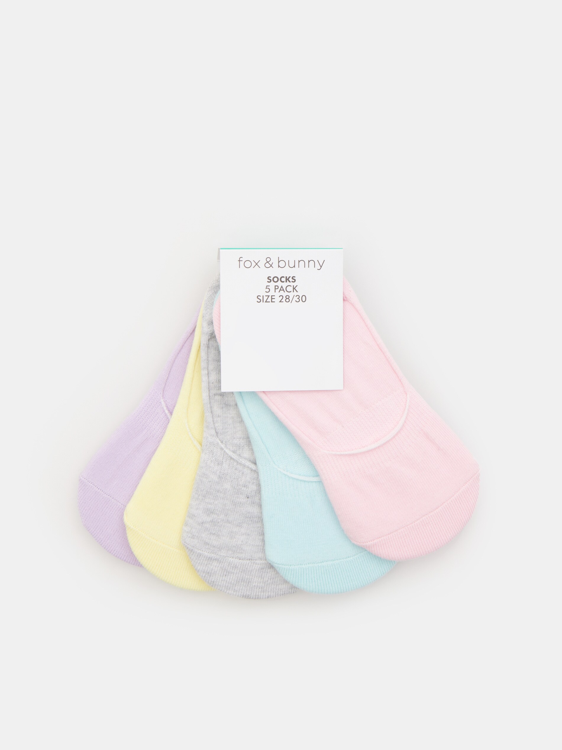 Súprava 5 párov členkových ponožiek