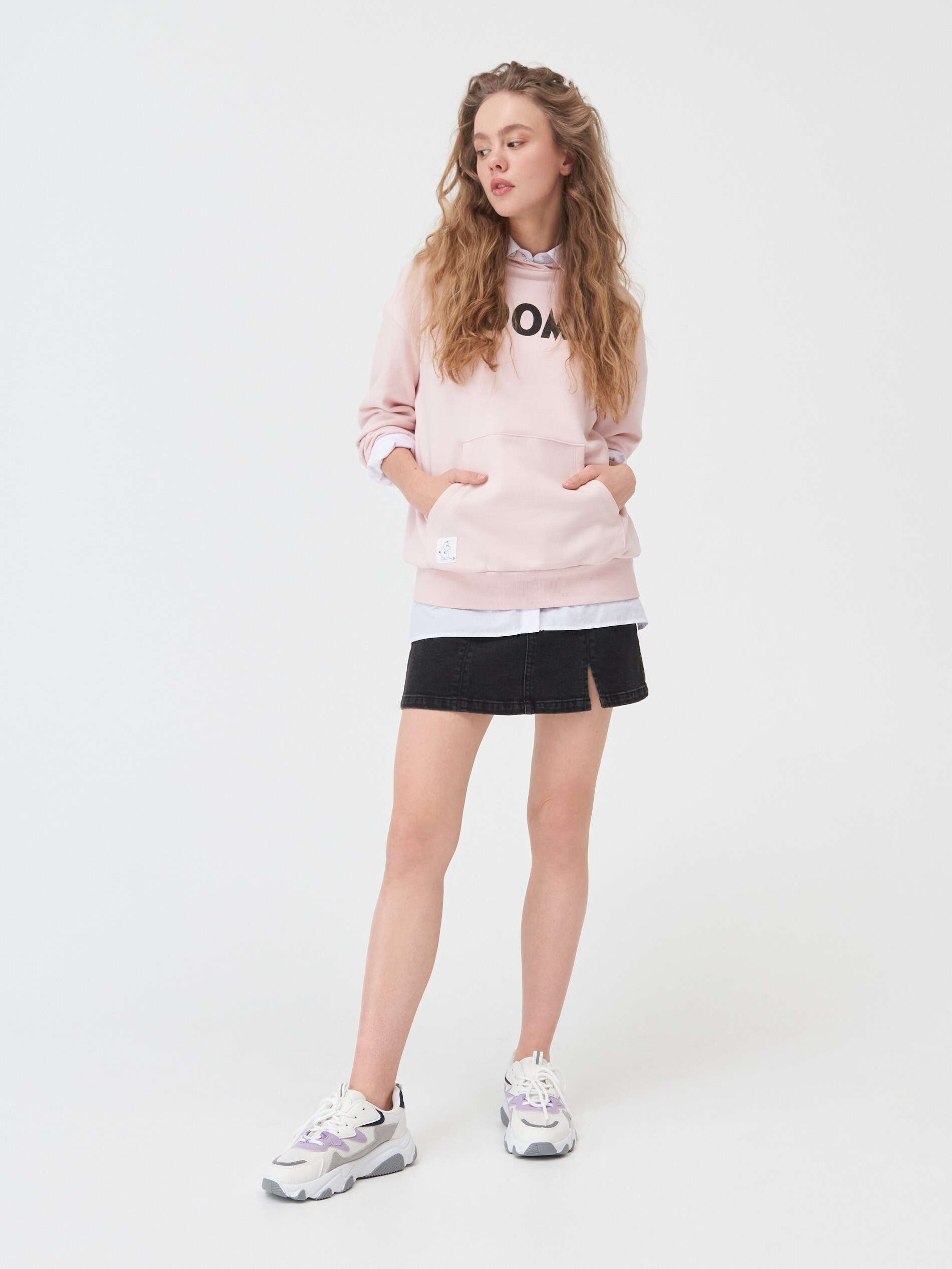 Mikina s kapucňou Moomins