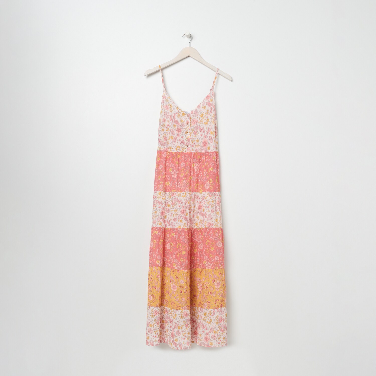 Maxišaty s kvetinovou potlačou