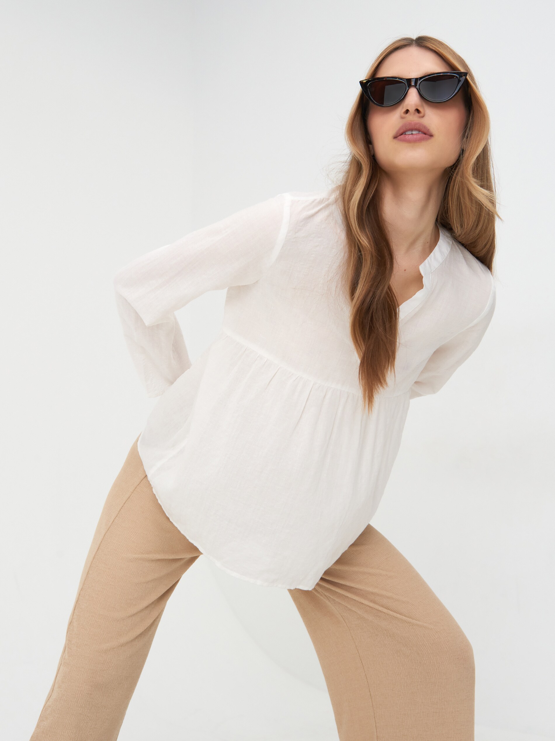 Tričko s véčkovým výstrihom