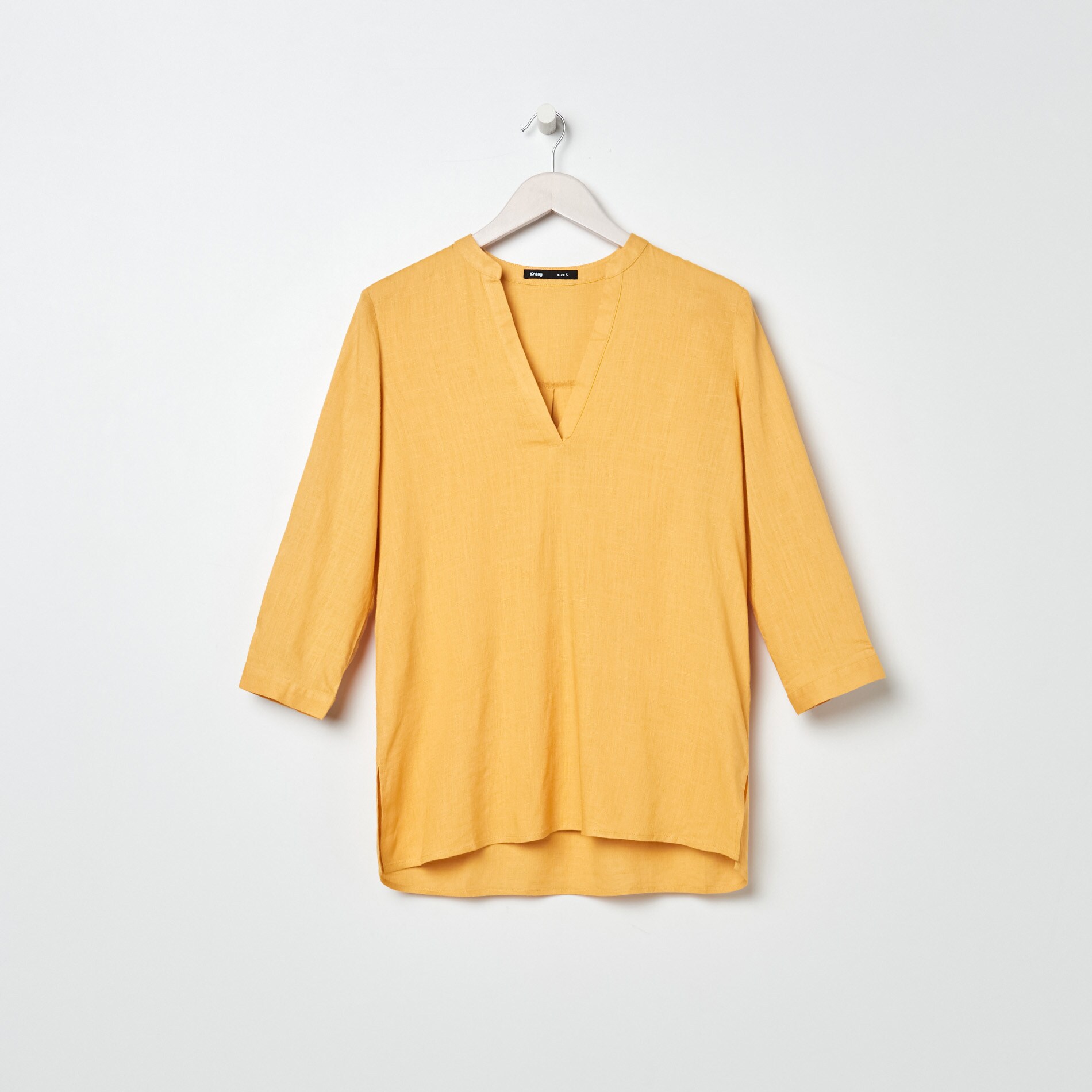 Blúzka s prímesou ľanu