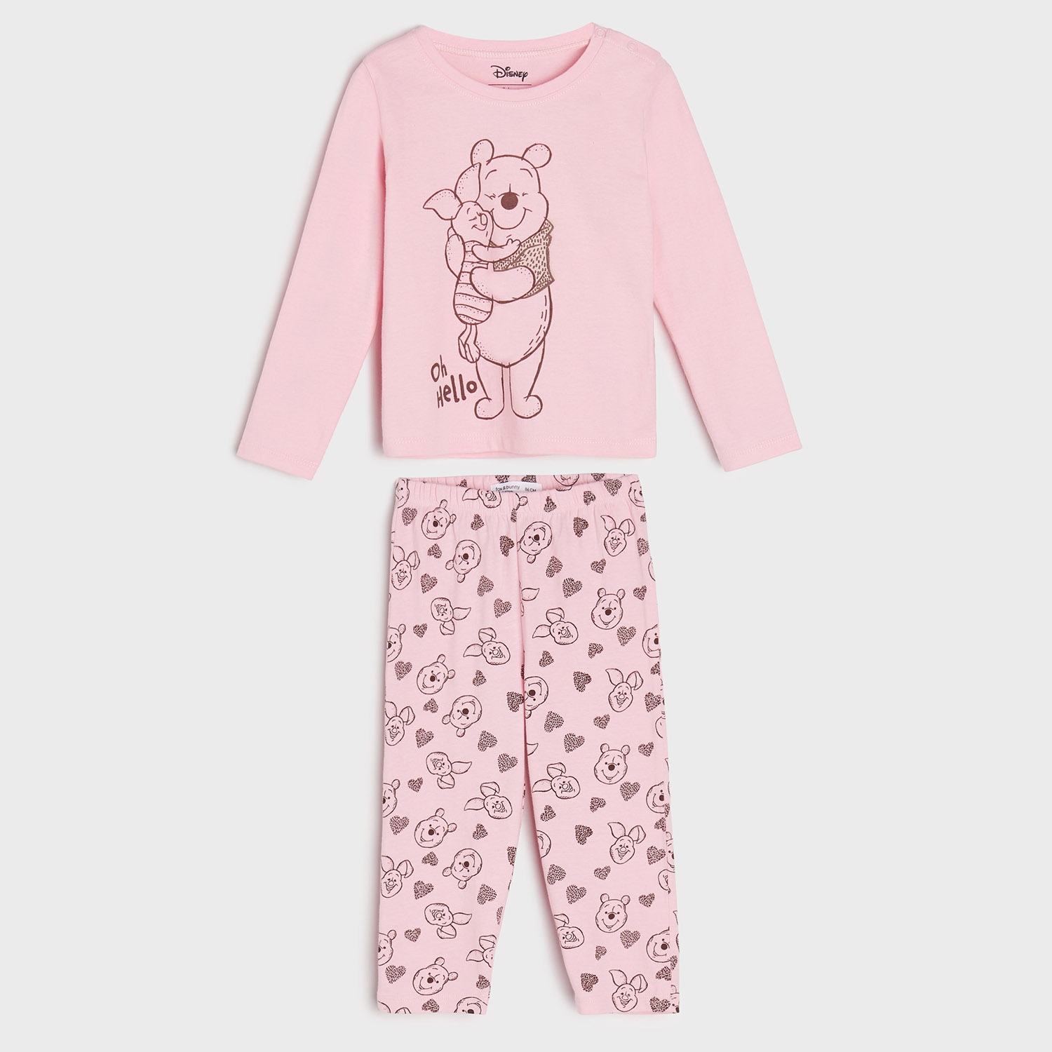 Sinsay – Set pijama Winnie the Pooh – Roz Sinsay Sinsay