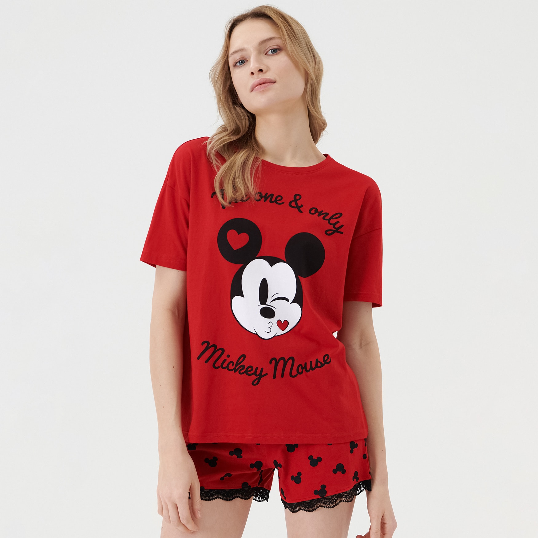 Sinsay – Pijama Mickey Mouse – Roșu Sinsay Sinsay
