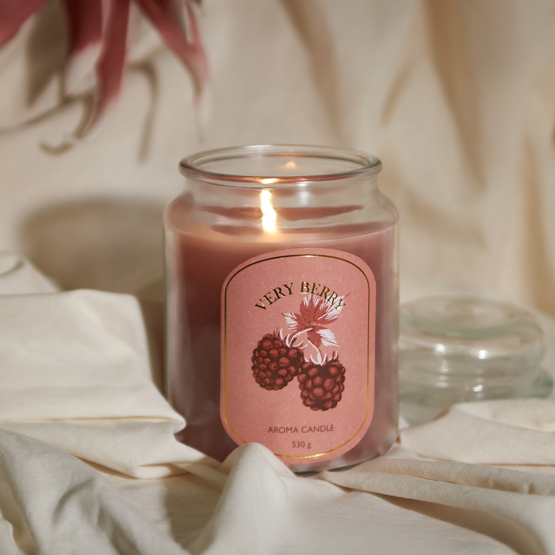 Sinsay – Lumânare parfumată Very Berry – Roz Sinsay imagine noua 2022