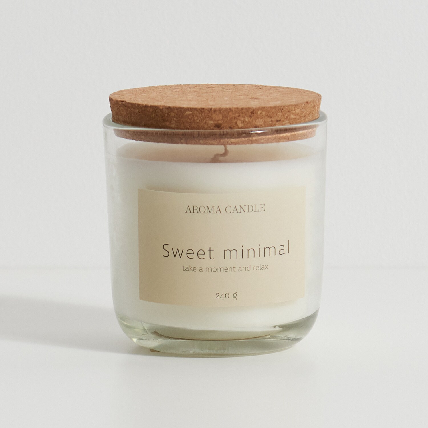 Sinsay – Lumânare parfumată Sweet minimal – Alb Sinsay Sinsay