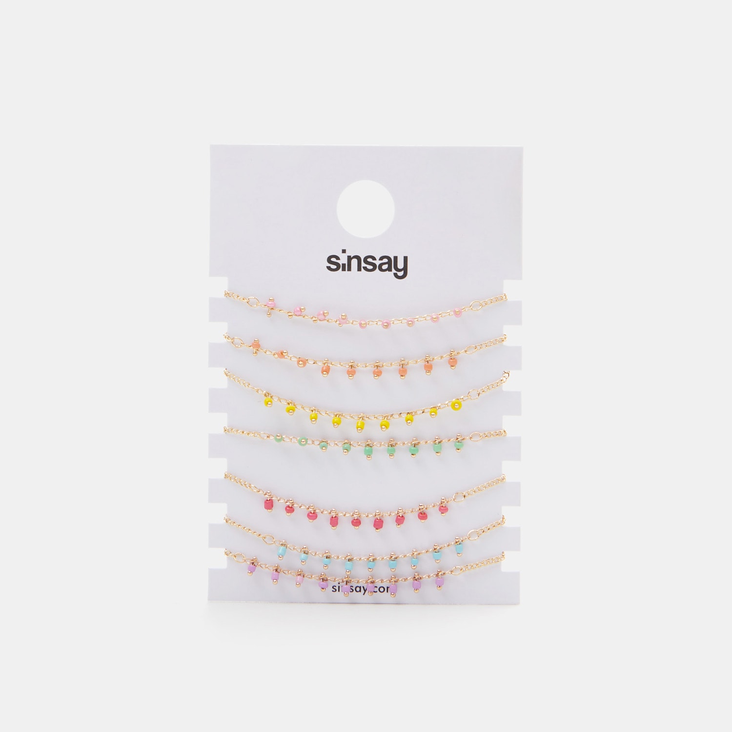 Sinsay – Set de 7 brățări – Multicolor Sinsay Sinsay