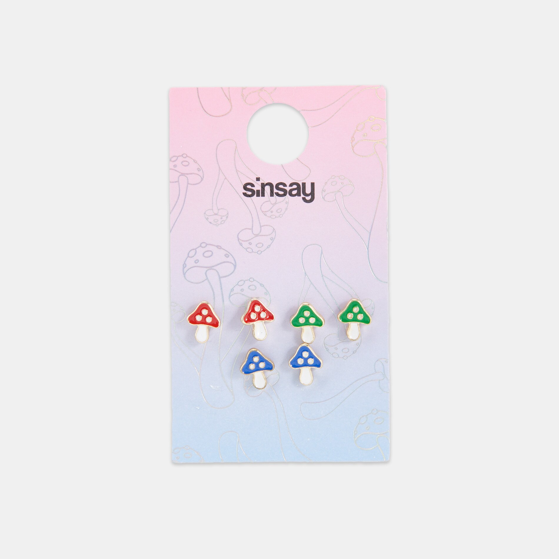Sinsay - Set de 3 perechi de cercei - Multicolor