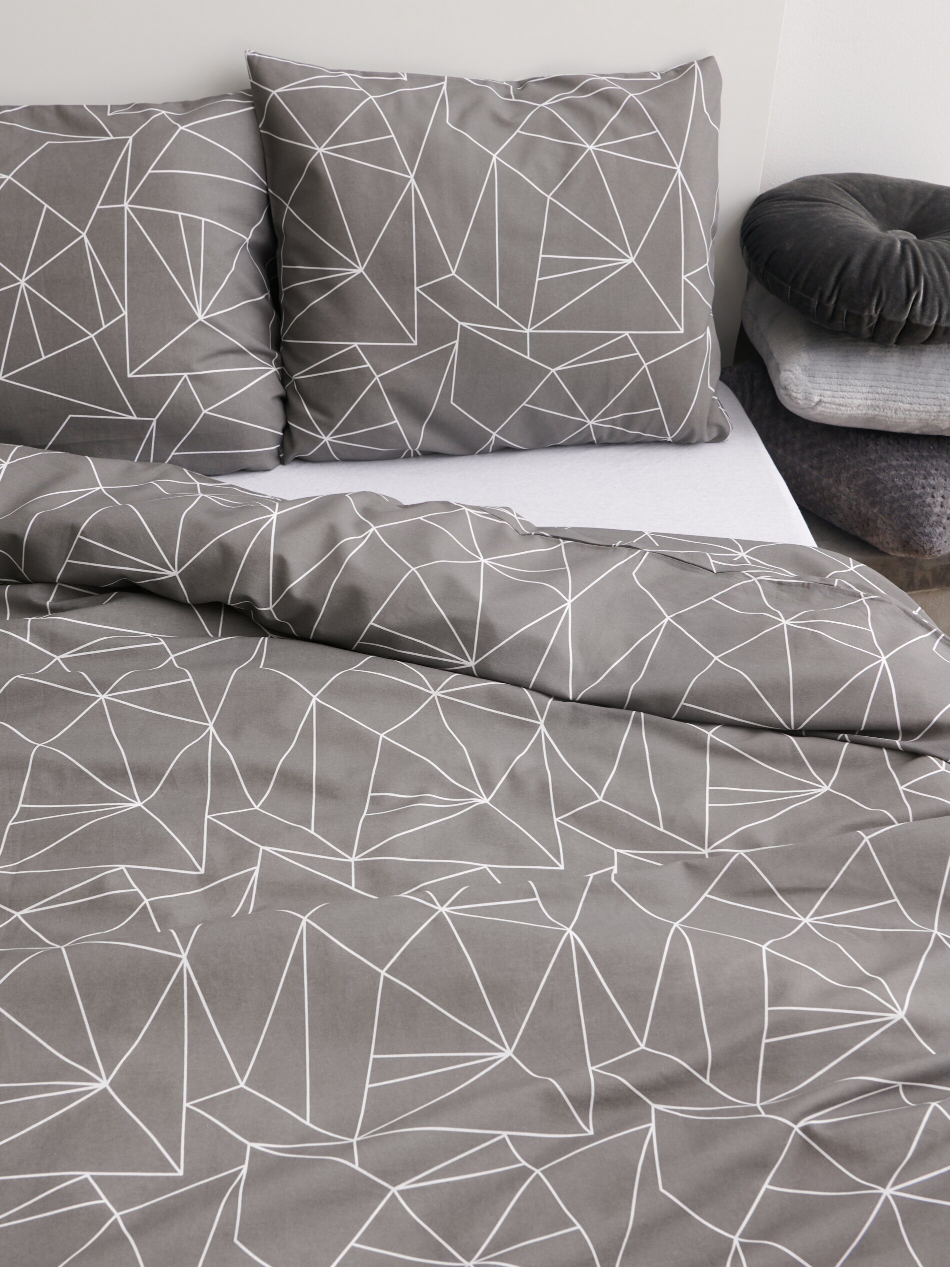 Bavlnená posteľná súprava, 200 cm × 220 cm