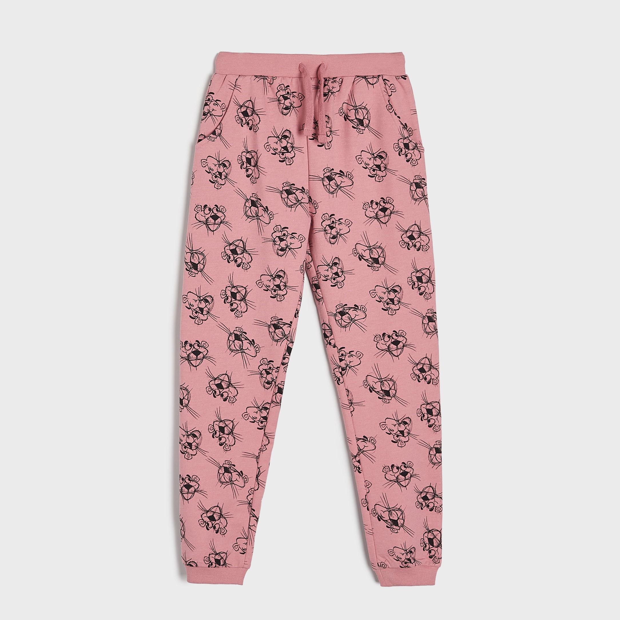 Sinsay – Pantaloni sport Pink Panther – Roz Sinsay Sinsay