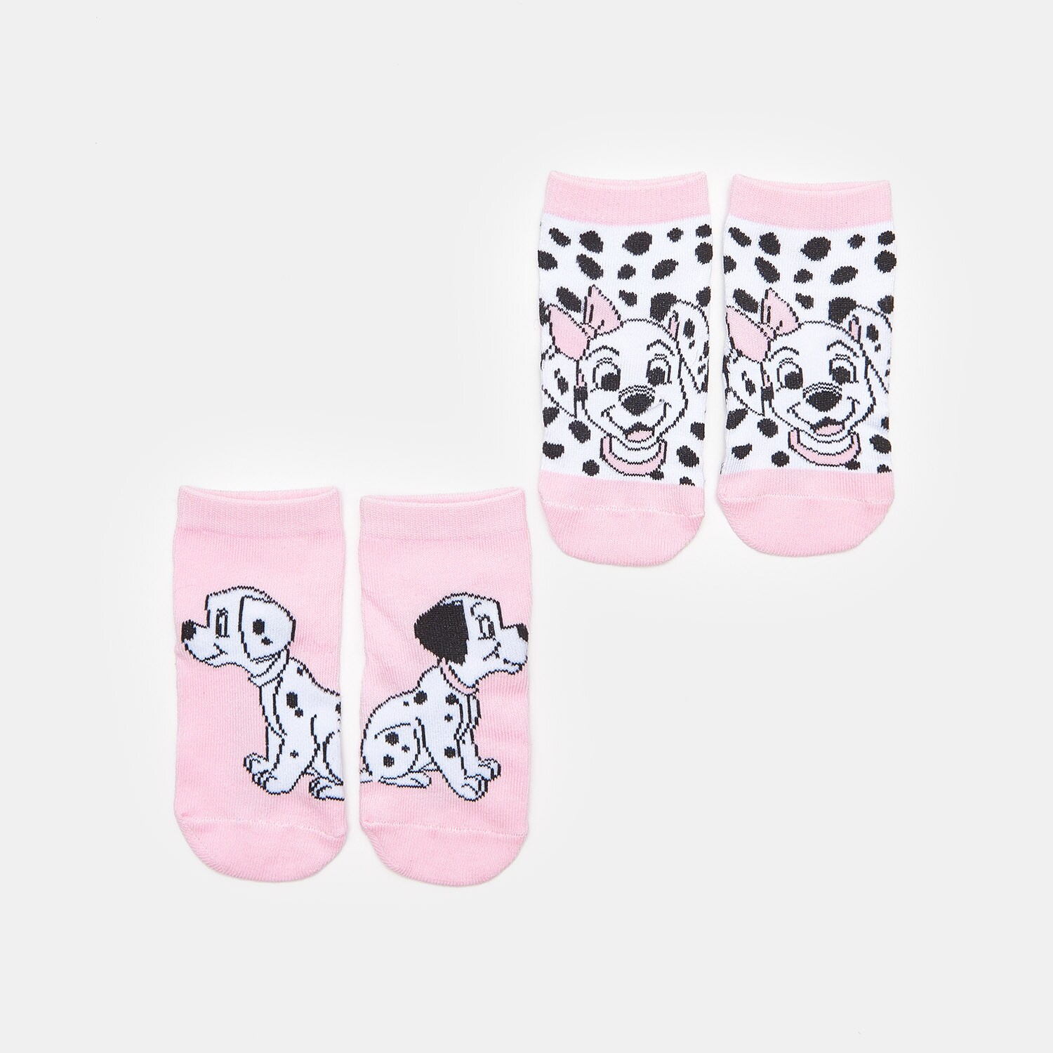 Súprava 2 párov detských ponožiek 101 Dalmatians