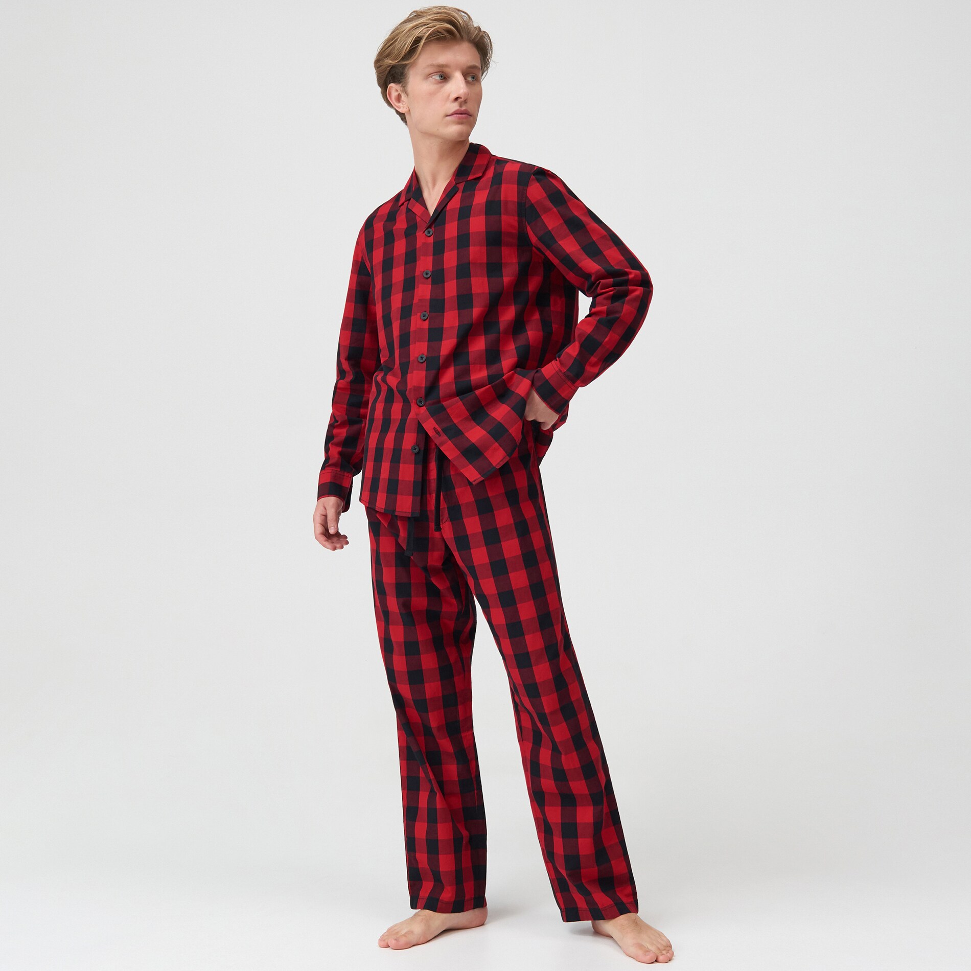Sinsay – Pijama din două piese – Roșu Sinsay Sinsay
