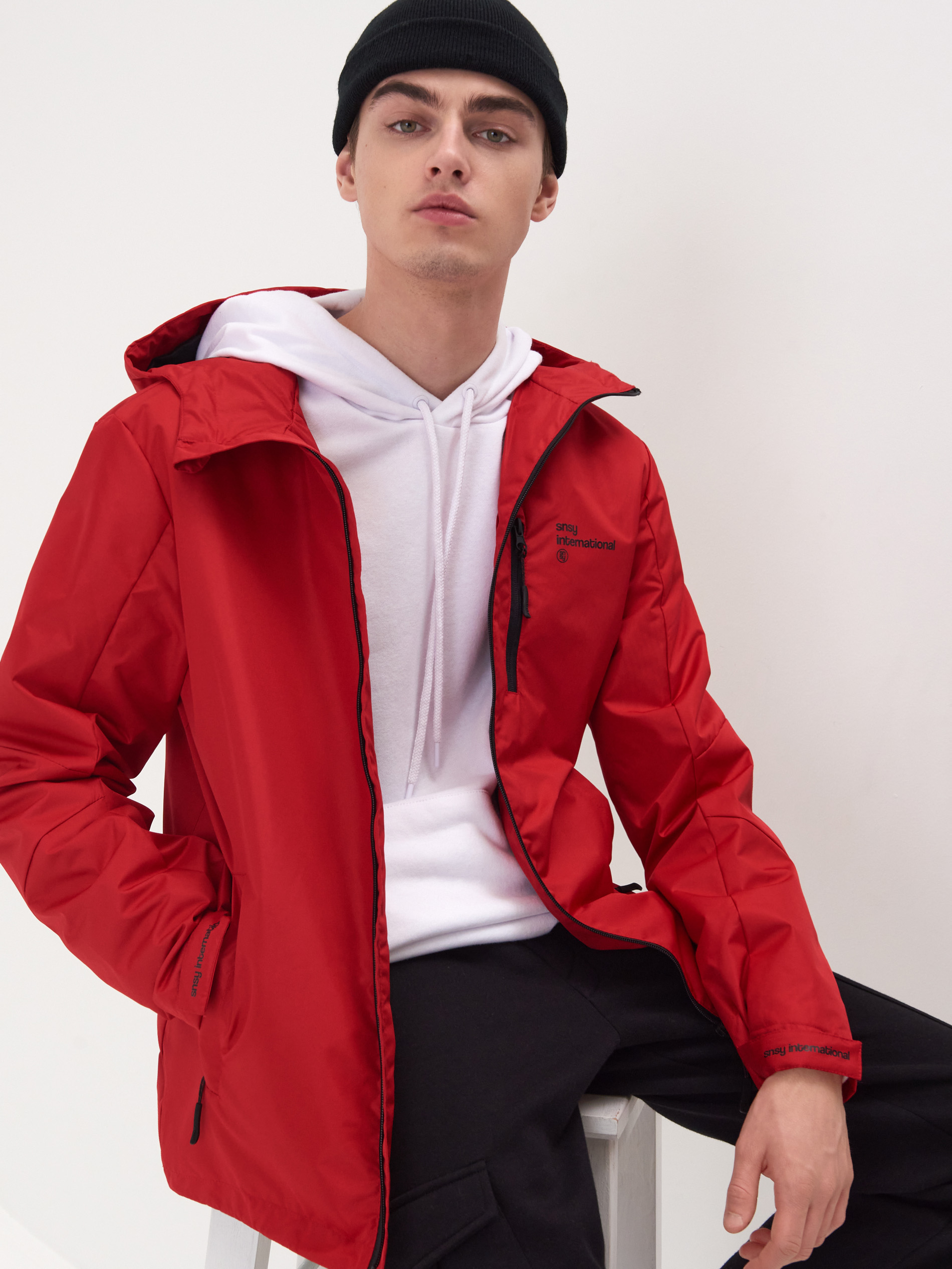 Prechodná bunda s kapucňou