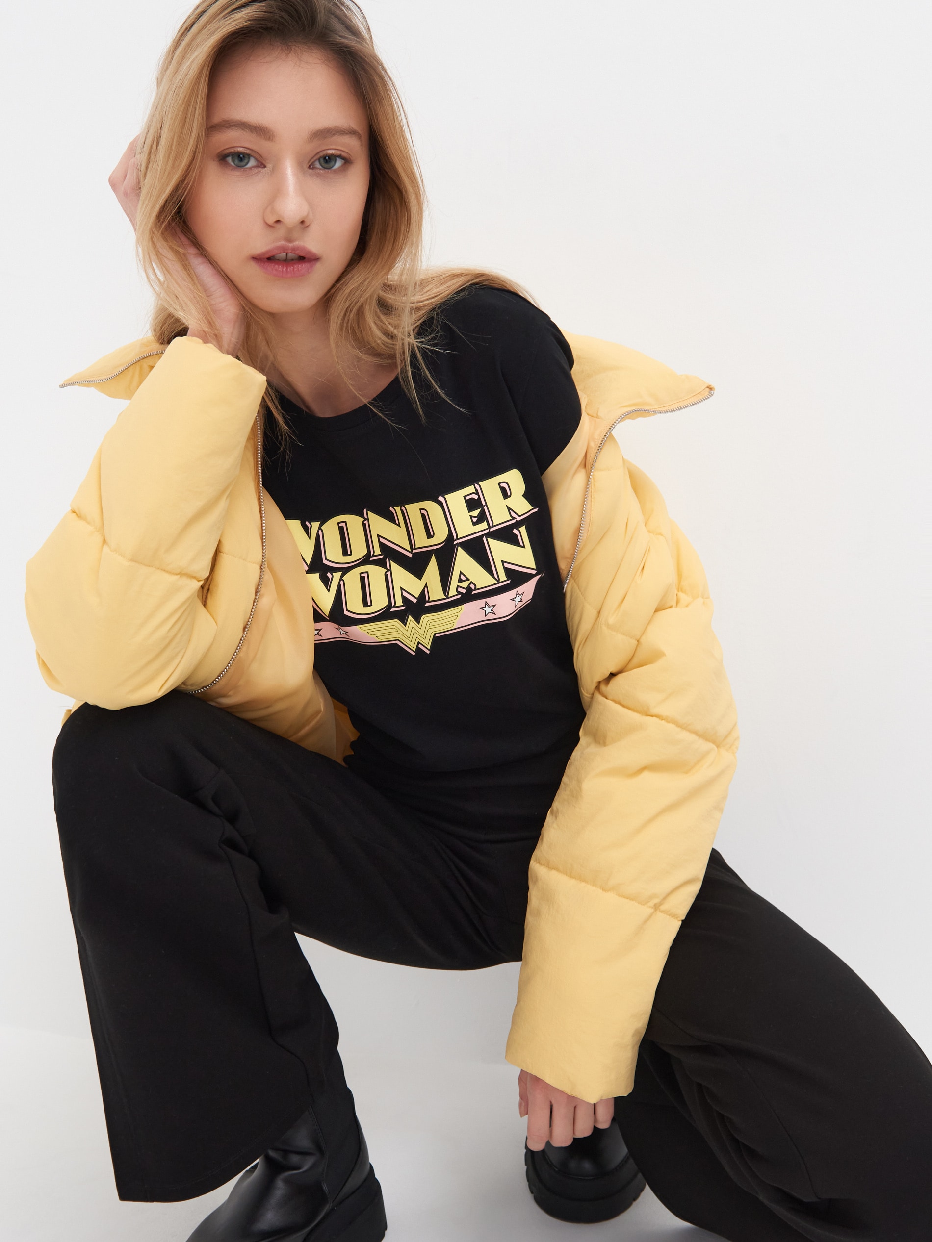 Tričko s nápisom Wonder Woman