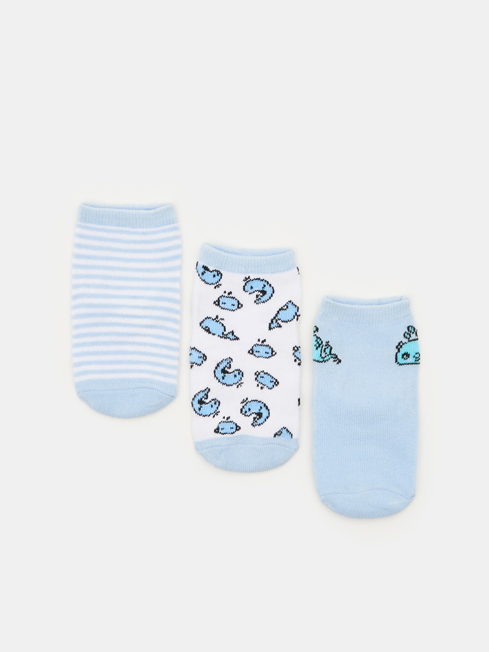 Súprava 3 párov ponožiek