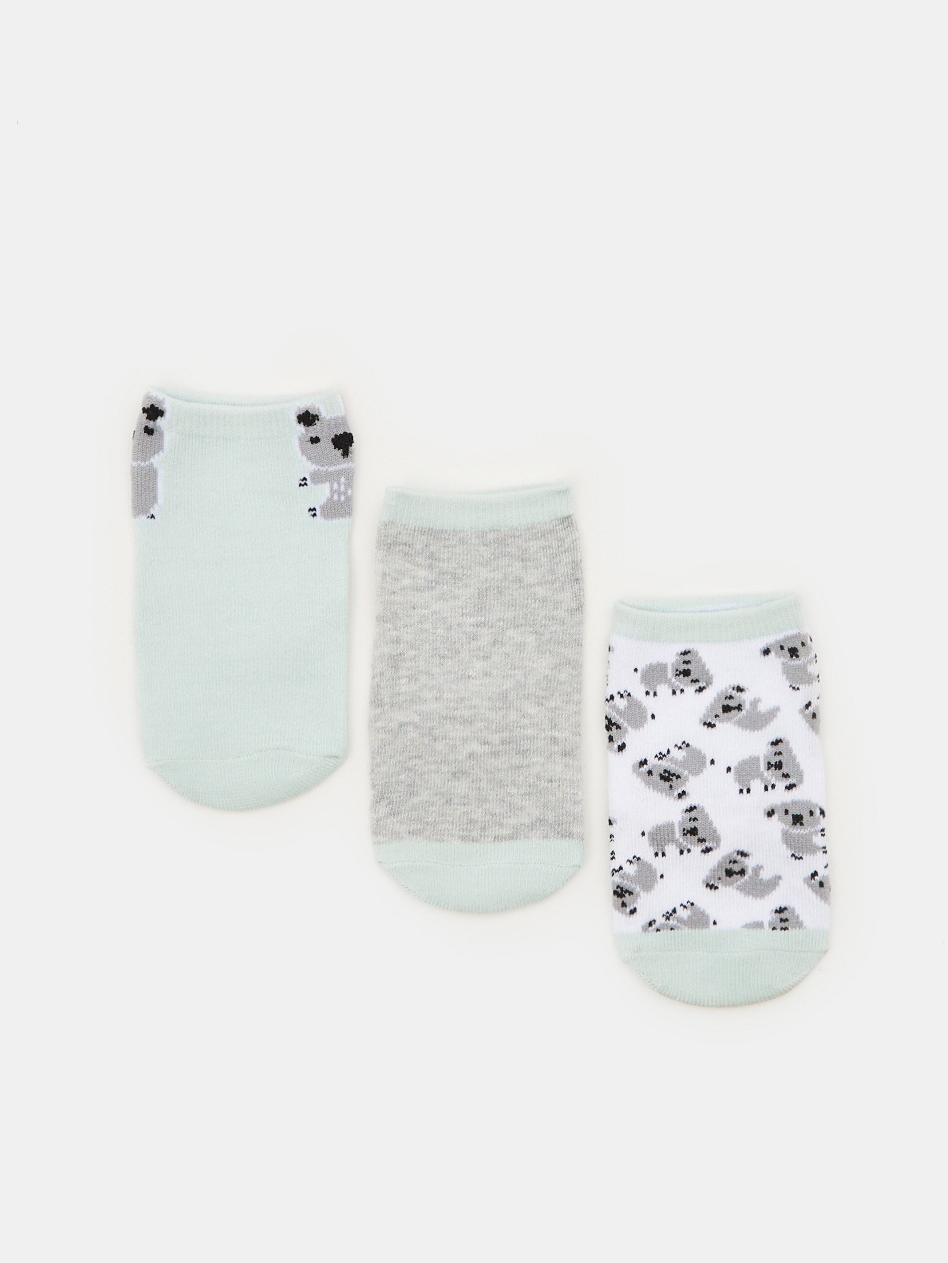 Súprava 3 párov ponožiek