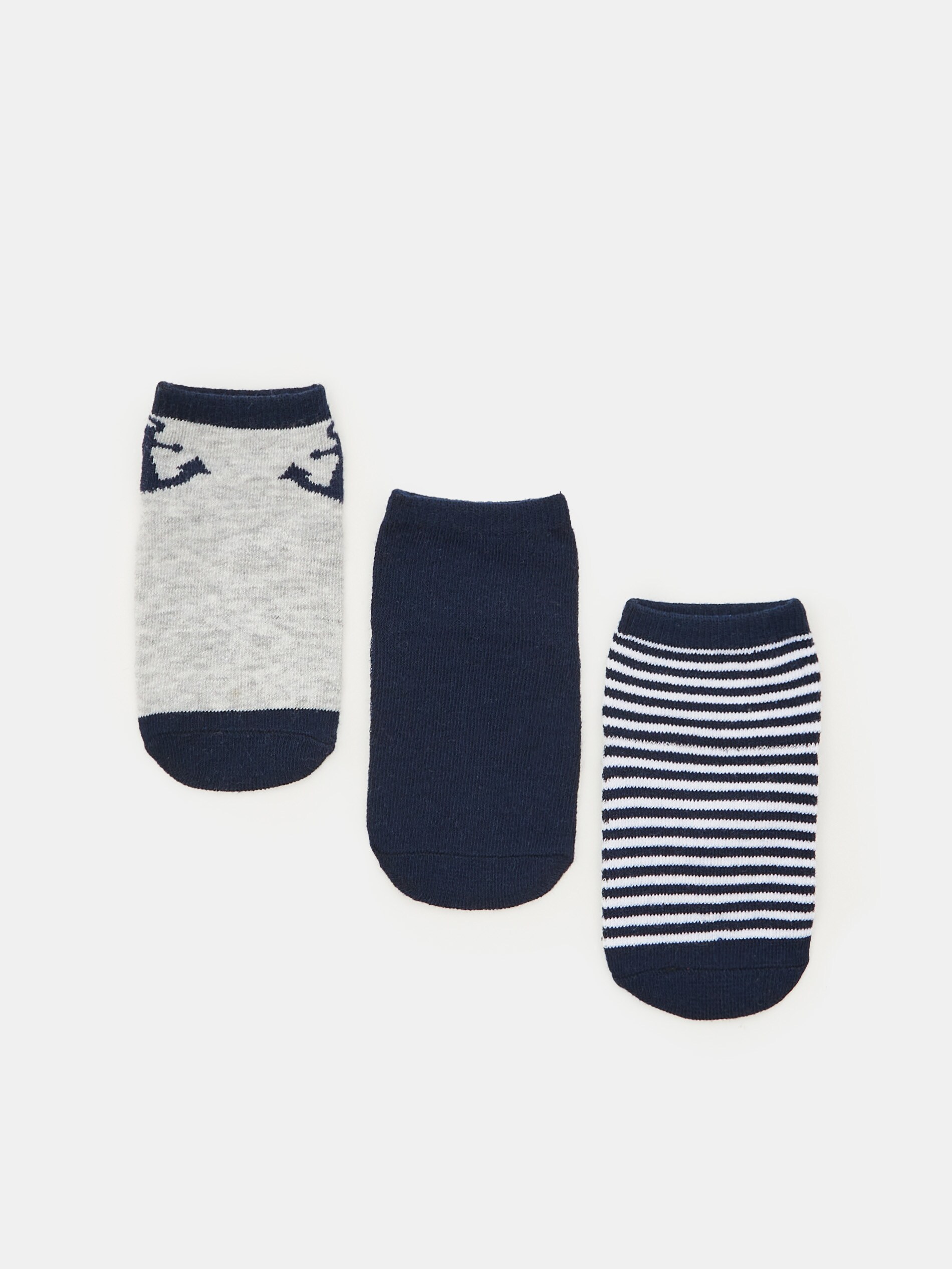 Súprava 3 párov ponožiek
