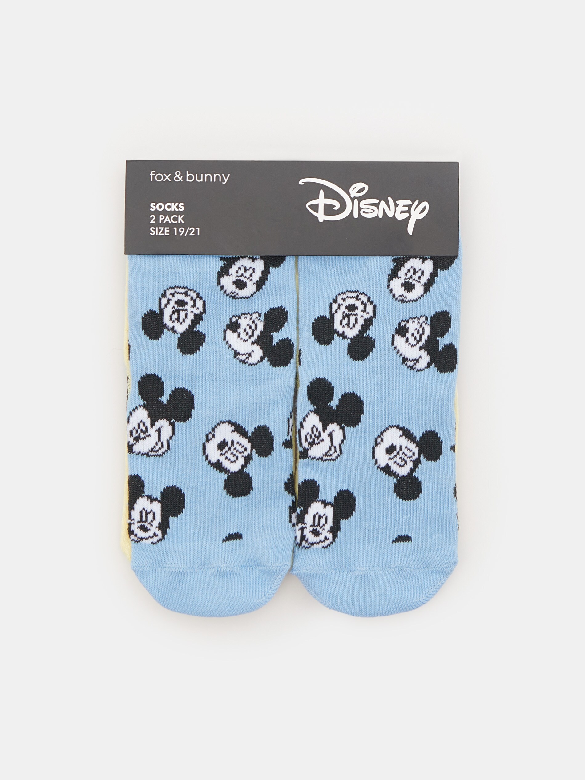 Súprava 2 párov ponožiek Mickey Mouse