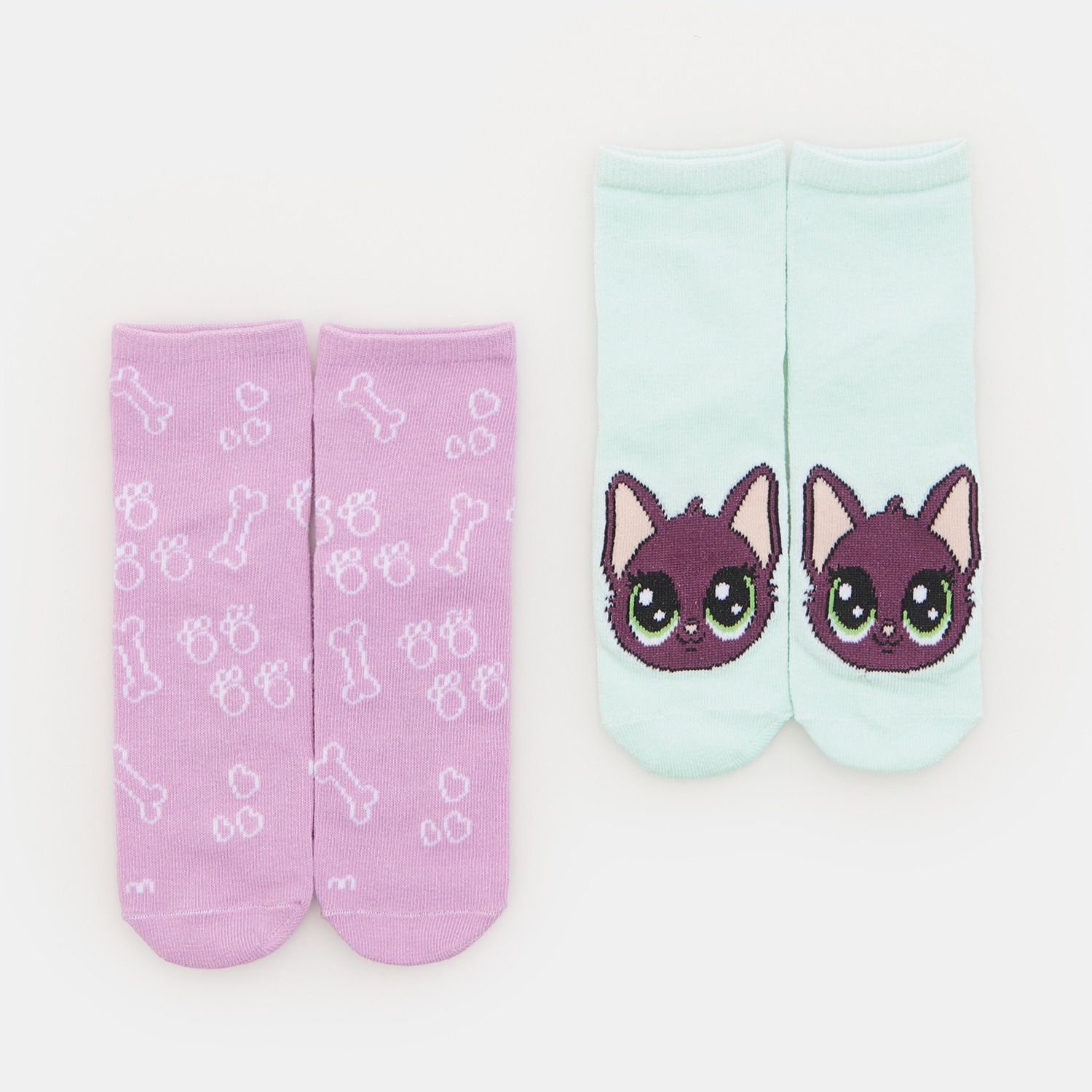 Súprava 2 párov ponožiek Littlest Pet Shop