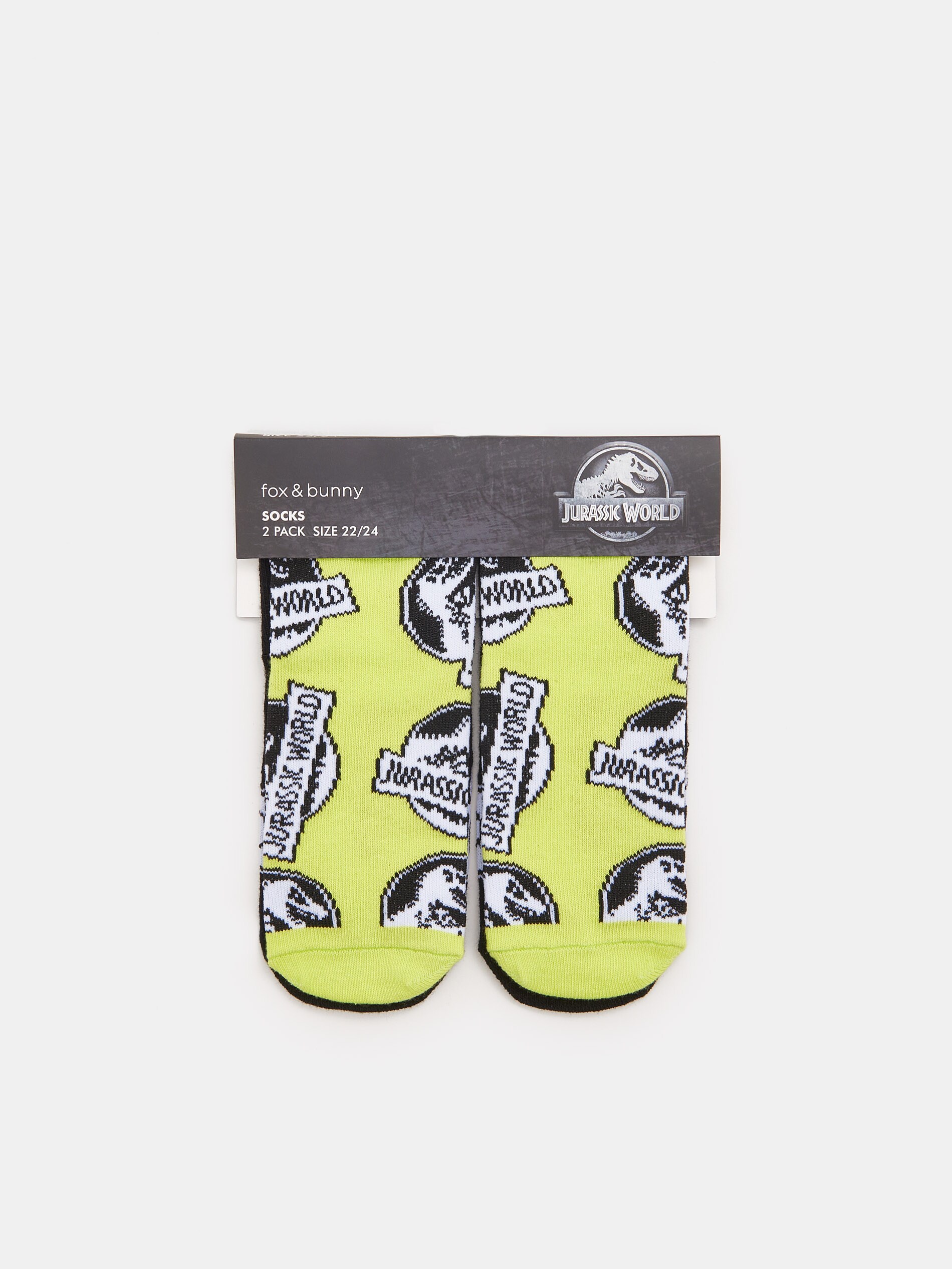 Súprava 2 párov ponožiek Jurassic World