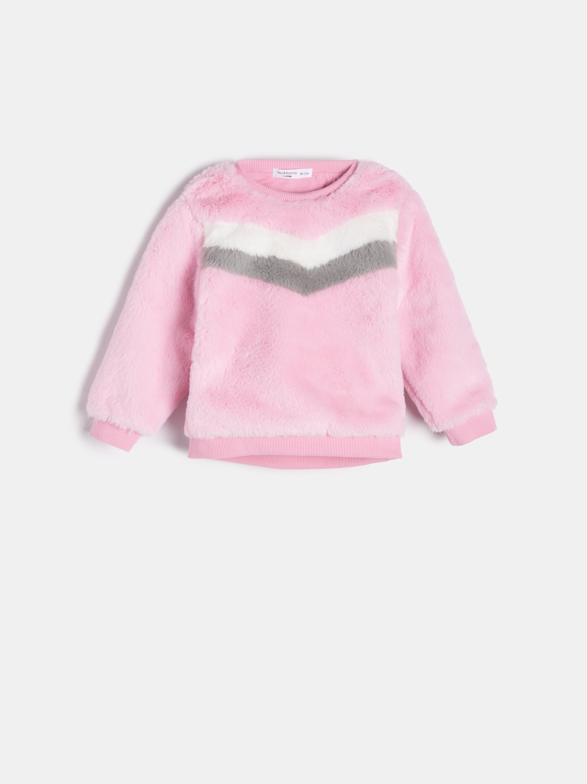 Mikina z umelej kožušiny