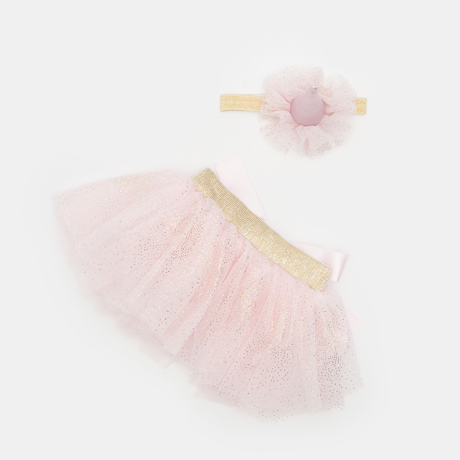 Detský sukňový kostým a čelenka