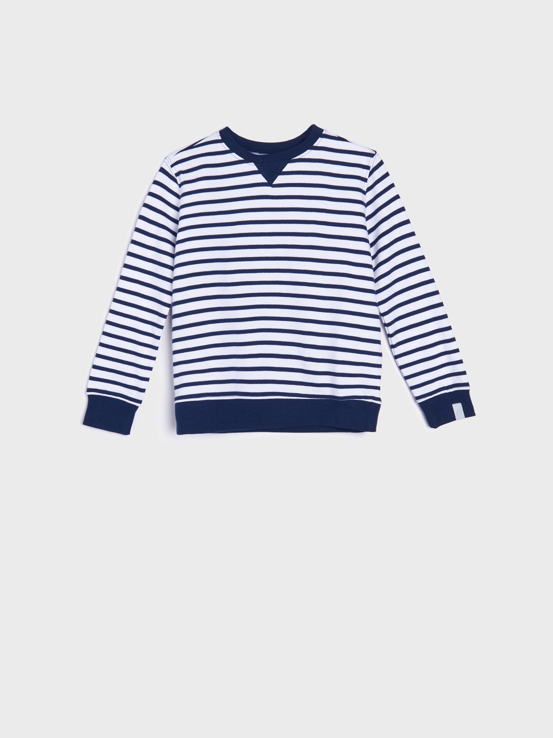 Mikina s reflexnou nášivkou