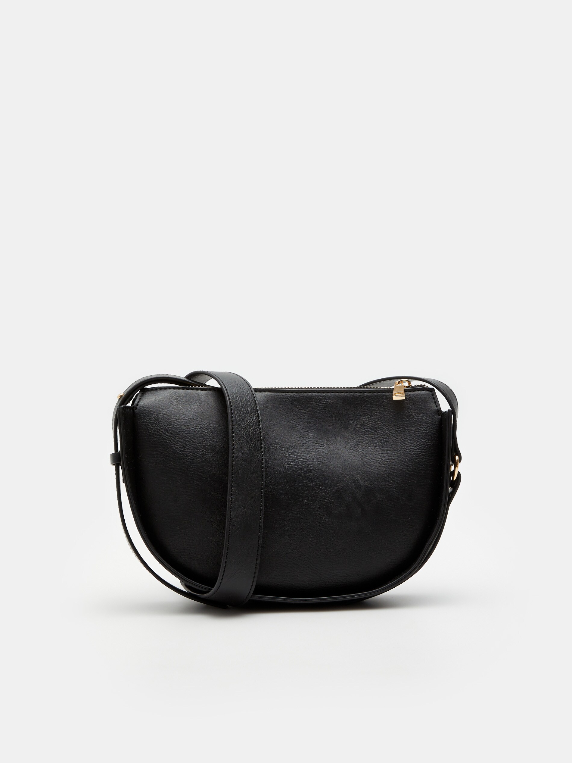 Kabelka v štýle saddle bag