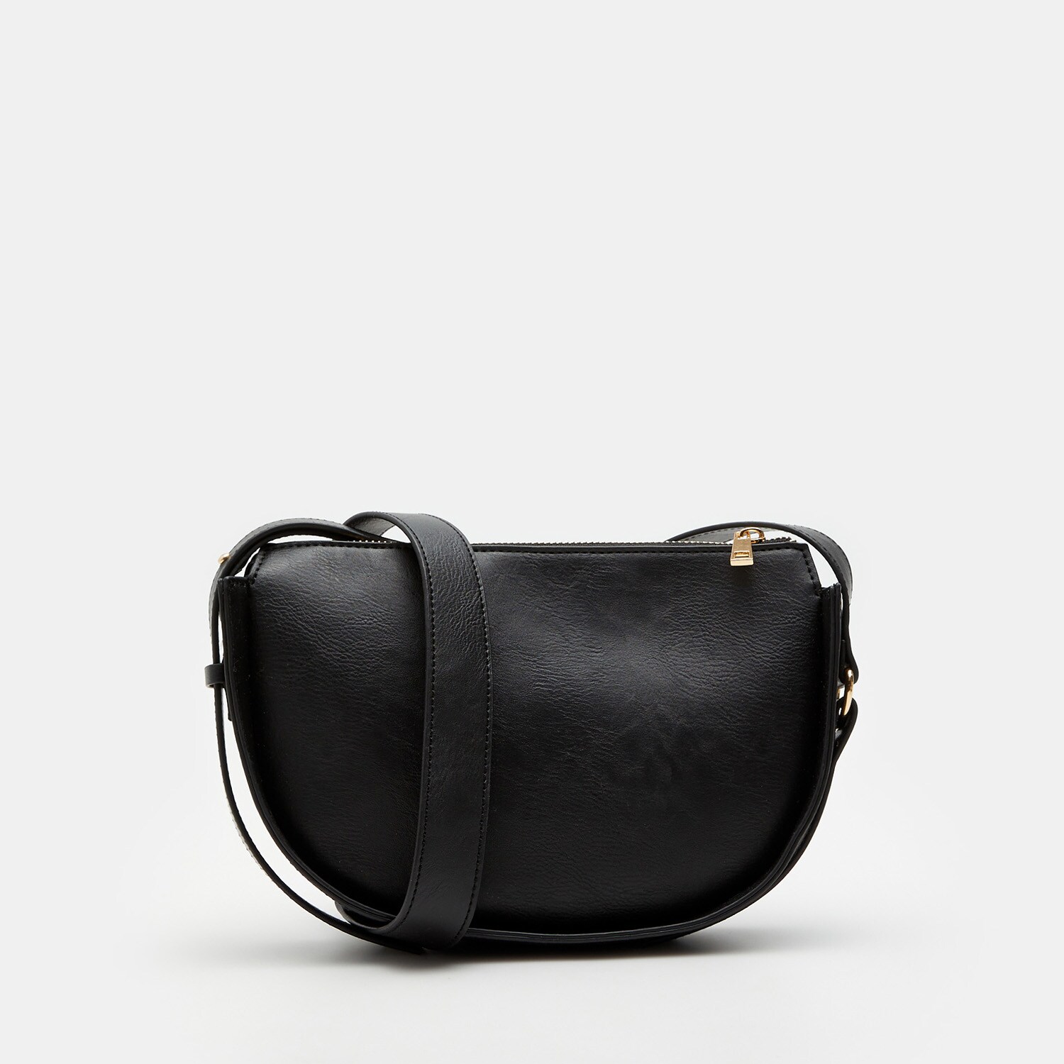 Kabelka v štýle saddle bag