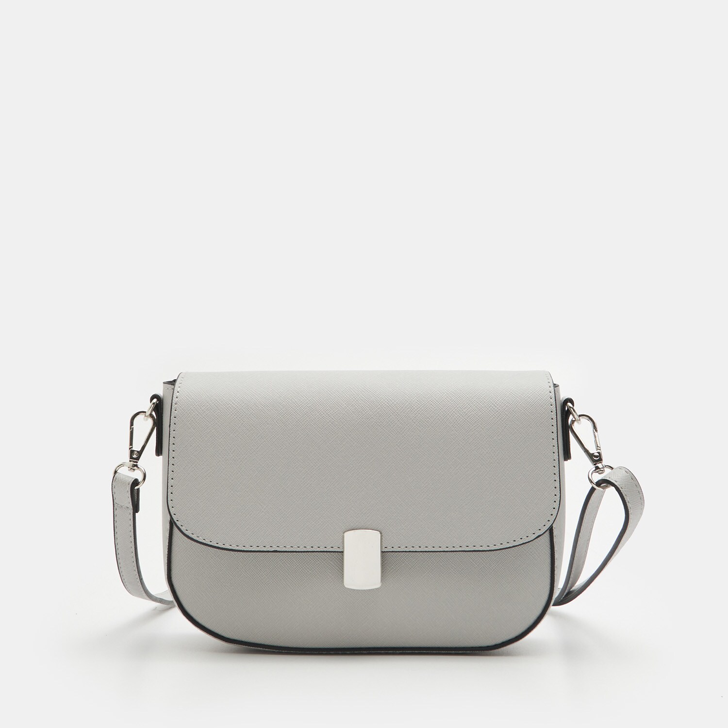 Kabelka v štýle saddle bag