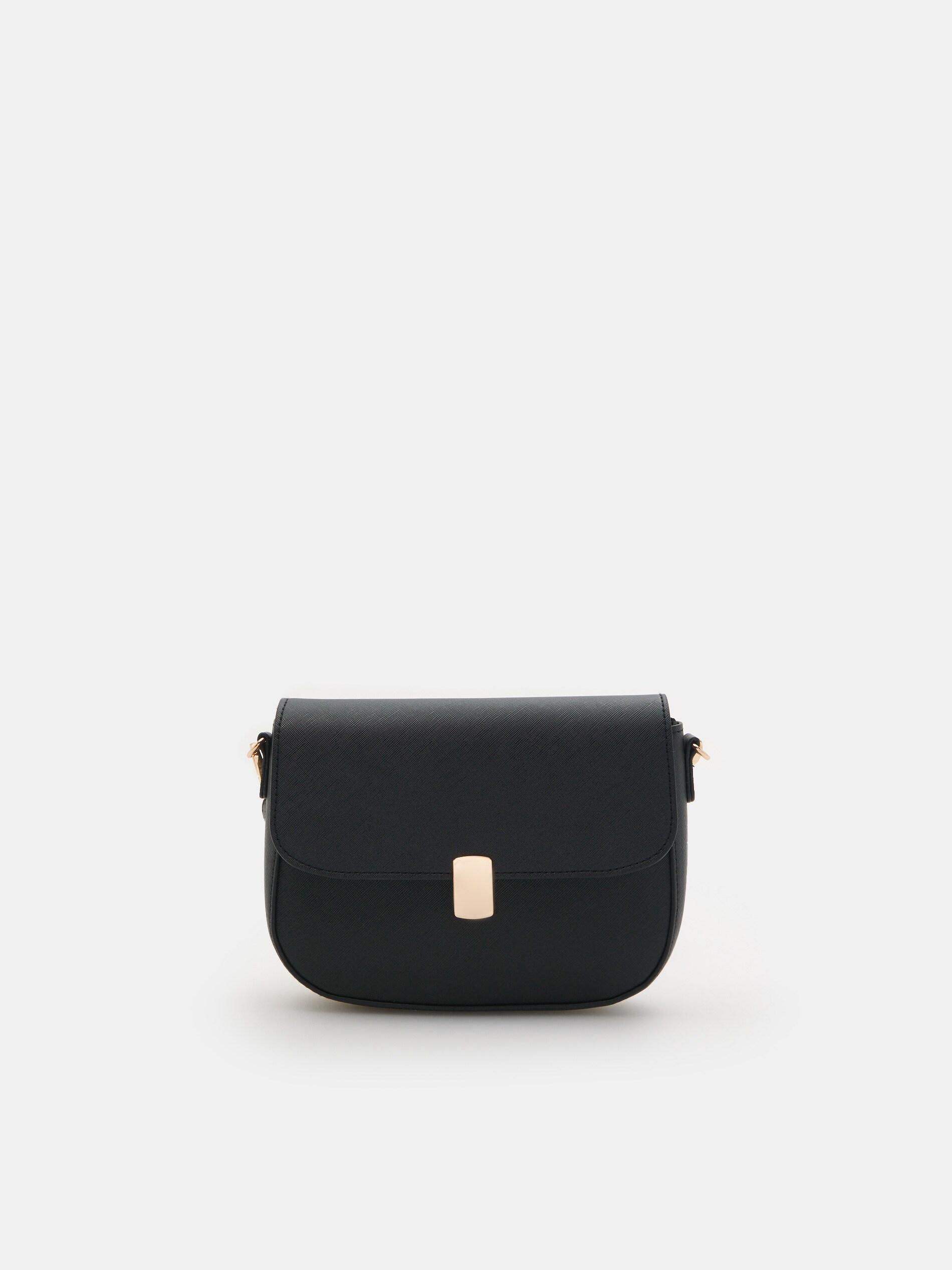 Kabelka v štýle saddle bag