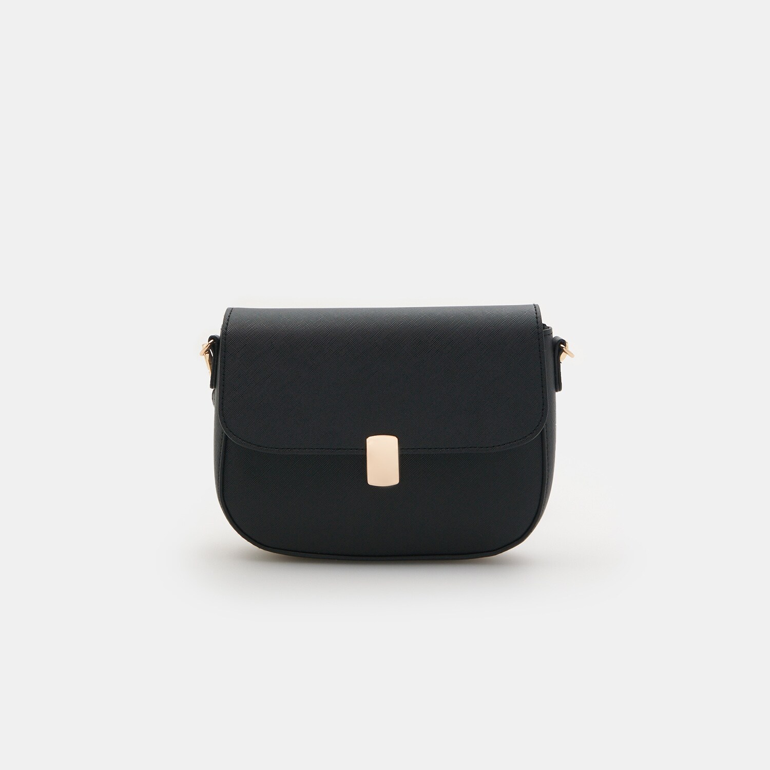 Kabelka v štýle saddle bag