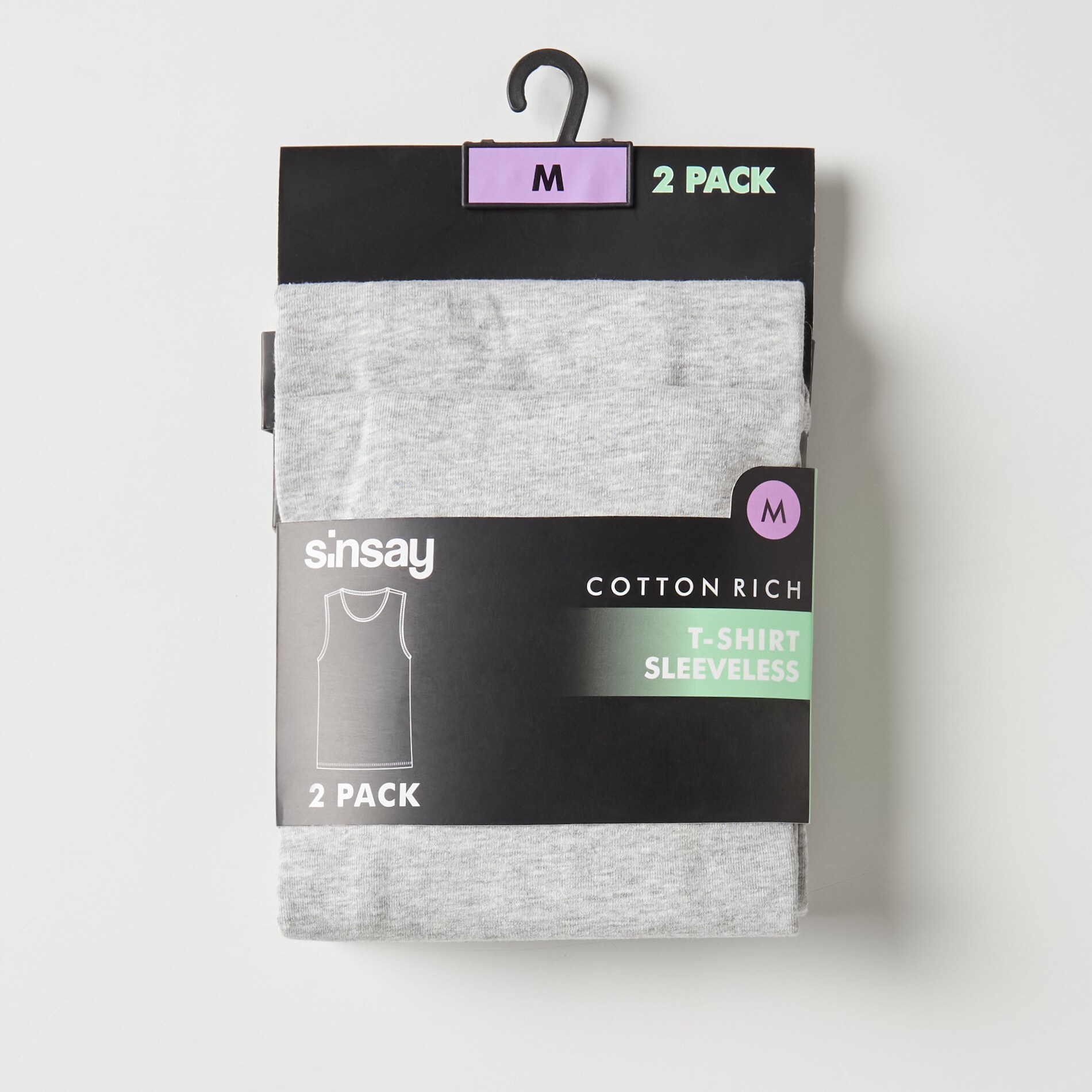 Súprava 2 tričiek bez rukávov