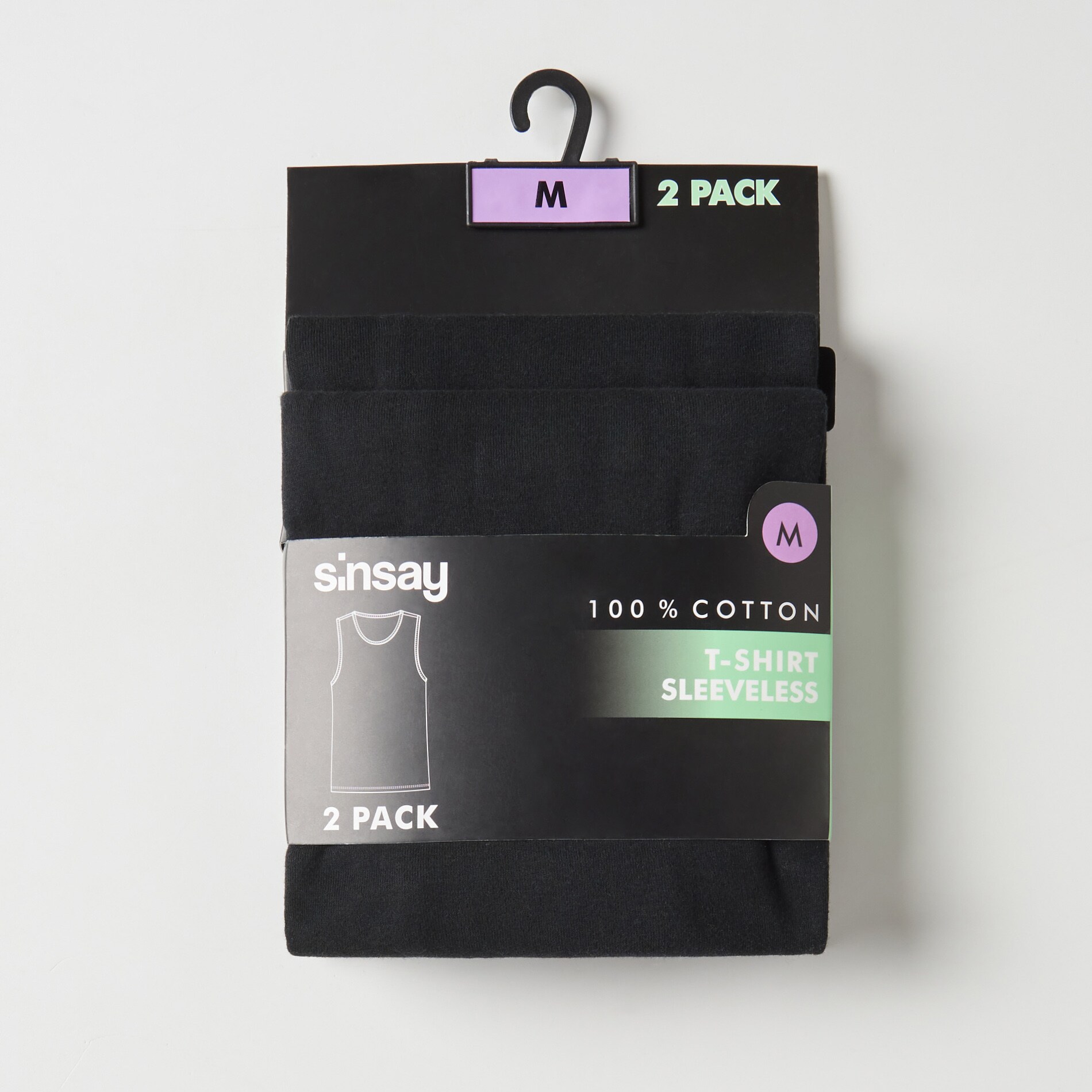 Súprava 2 tričiek bez rukávov