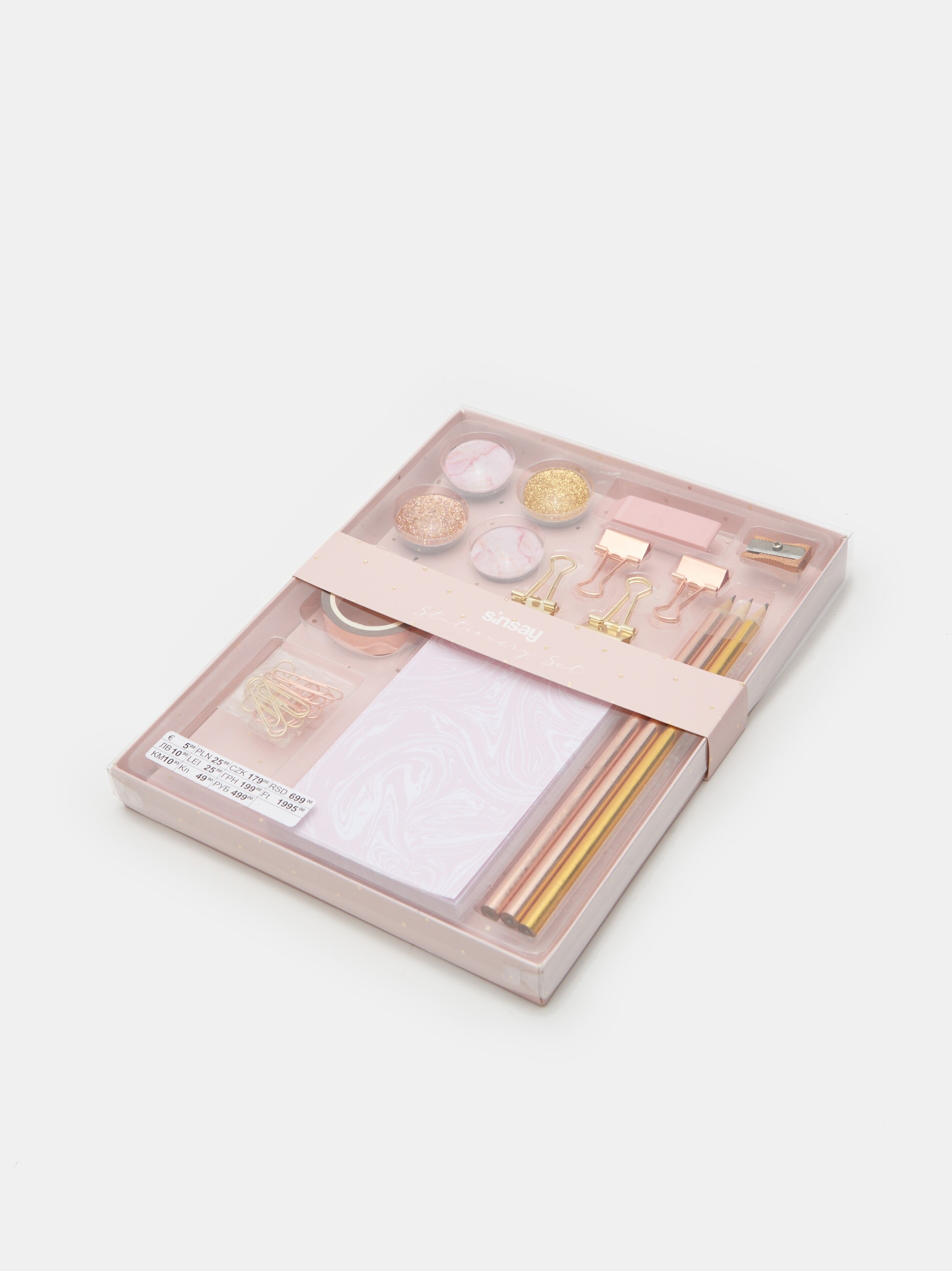 Súprava kancelárskeho spotrebného materiálu