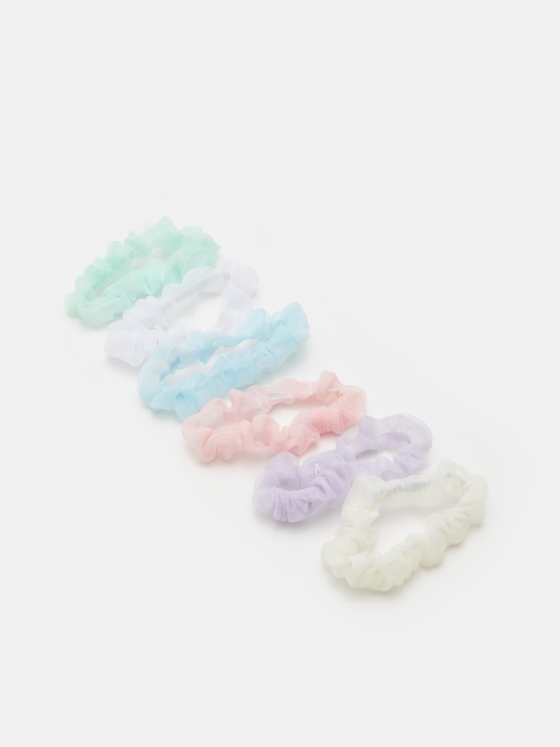 Súprava 6 gumičiek do vlasov