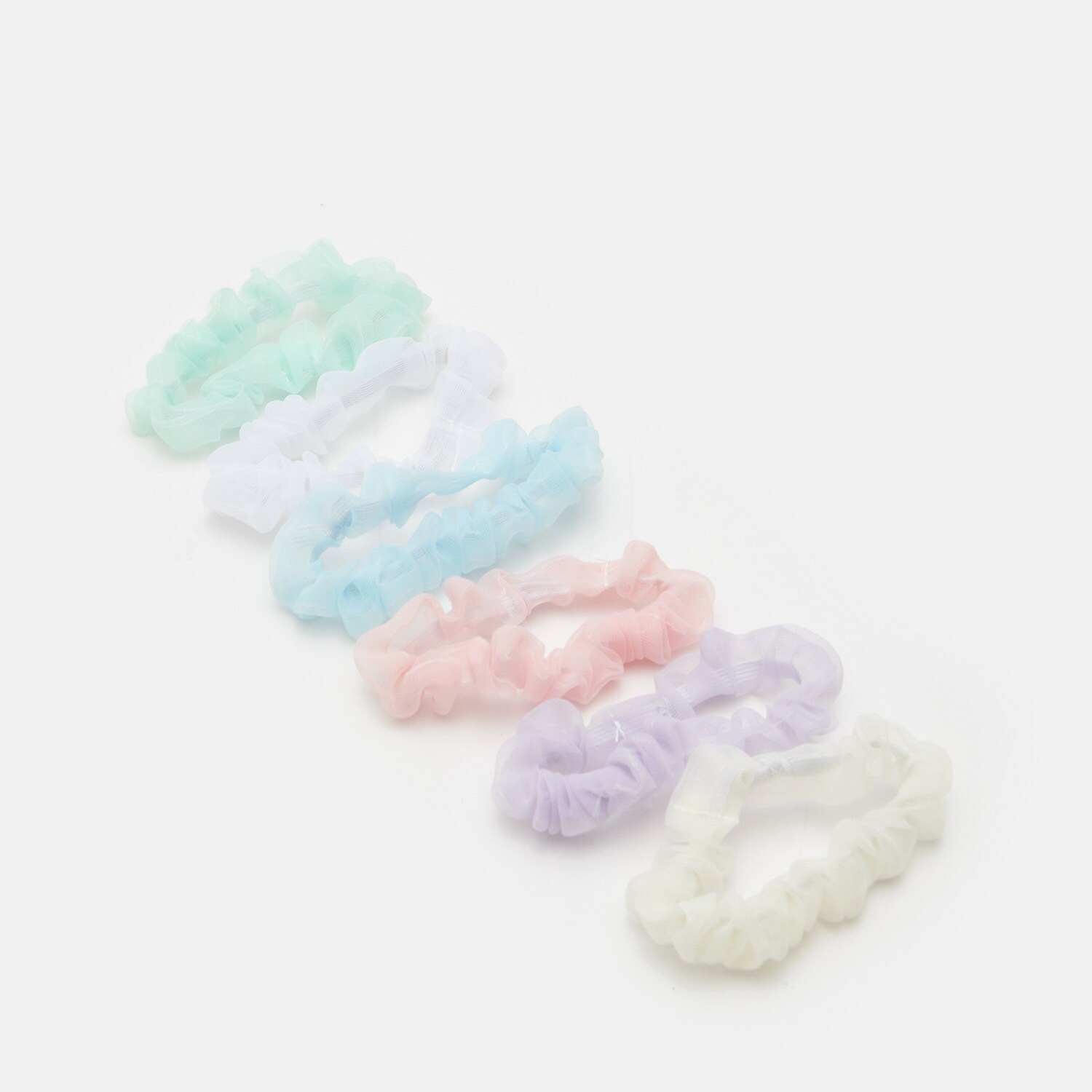 Súprava 6 gumičiek do vlasov