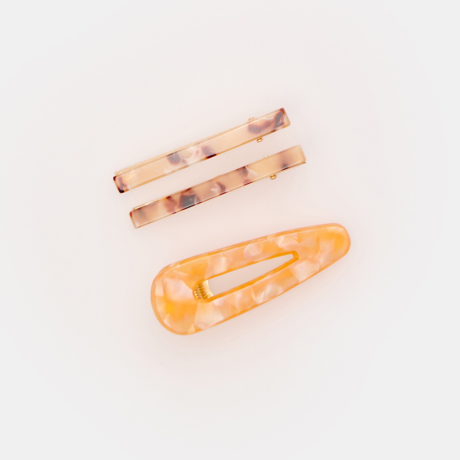 Súprava 3 sponiek do vlasov