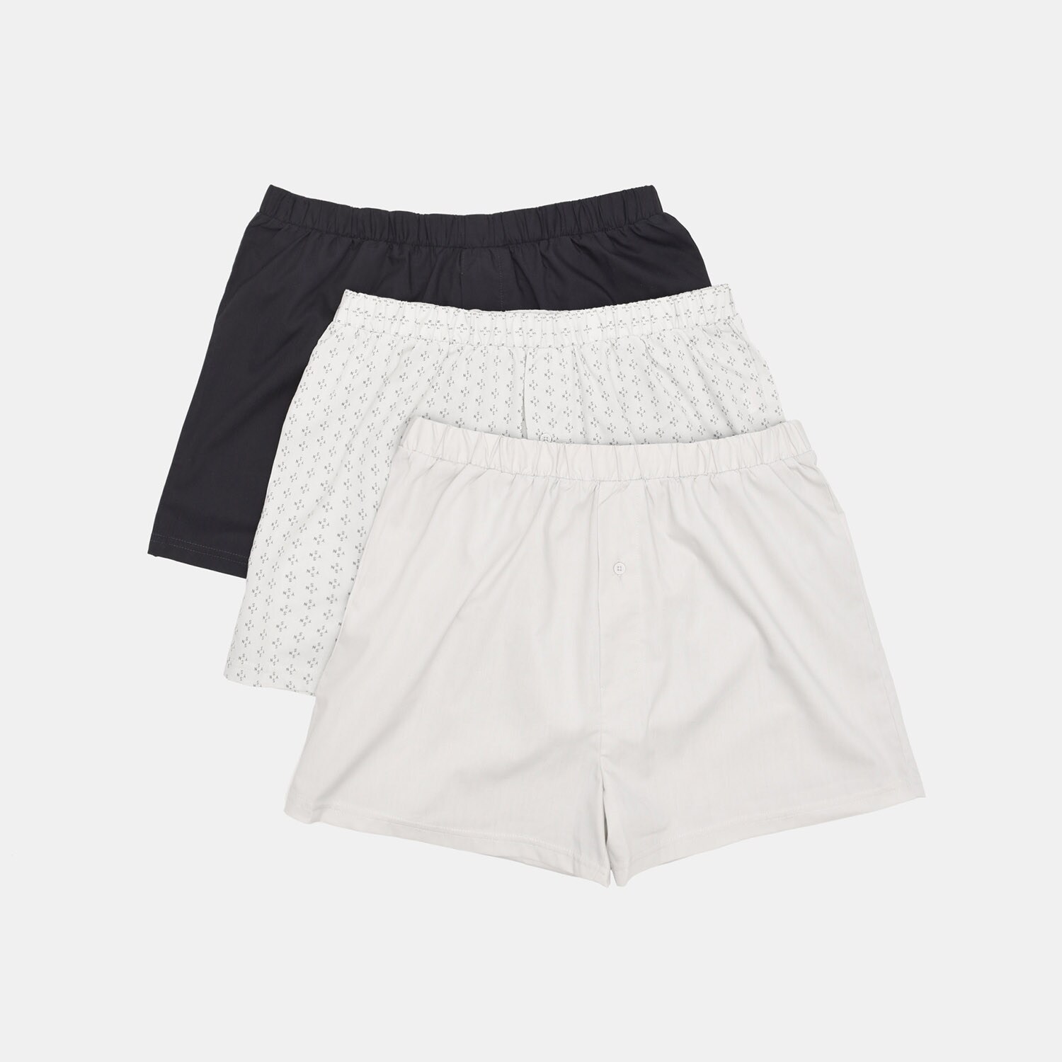 Súprava 3 boxeriek voľného strihu