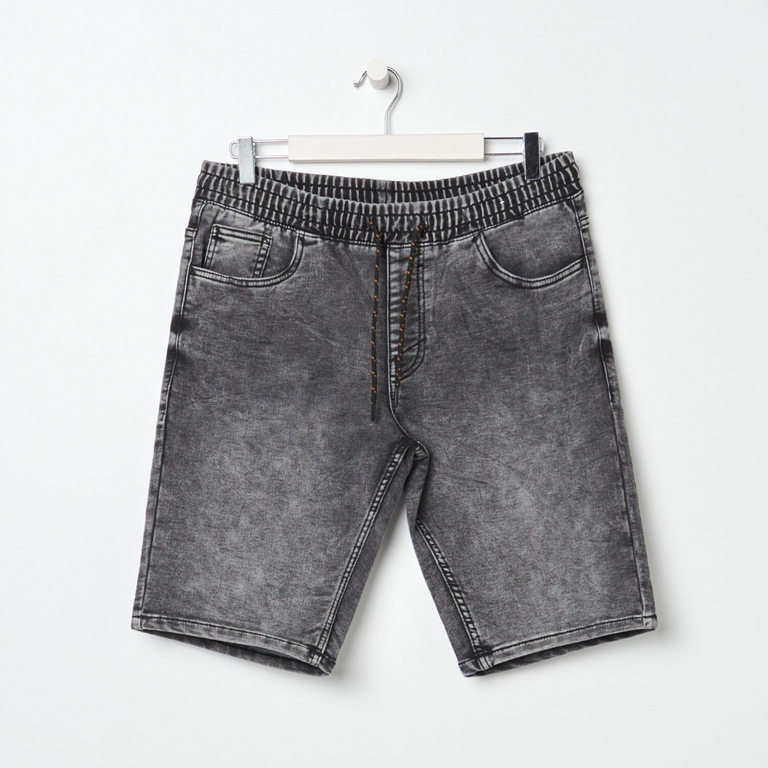 Denimové joggerové šortky