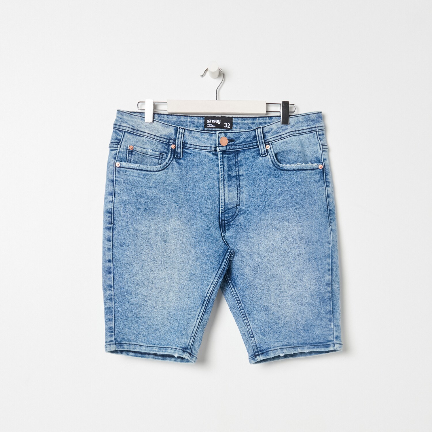 Denimové šortky slim