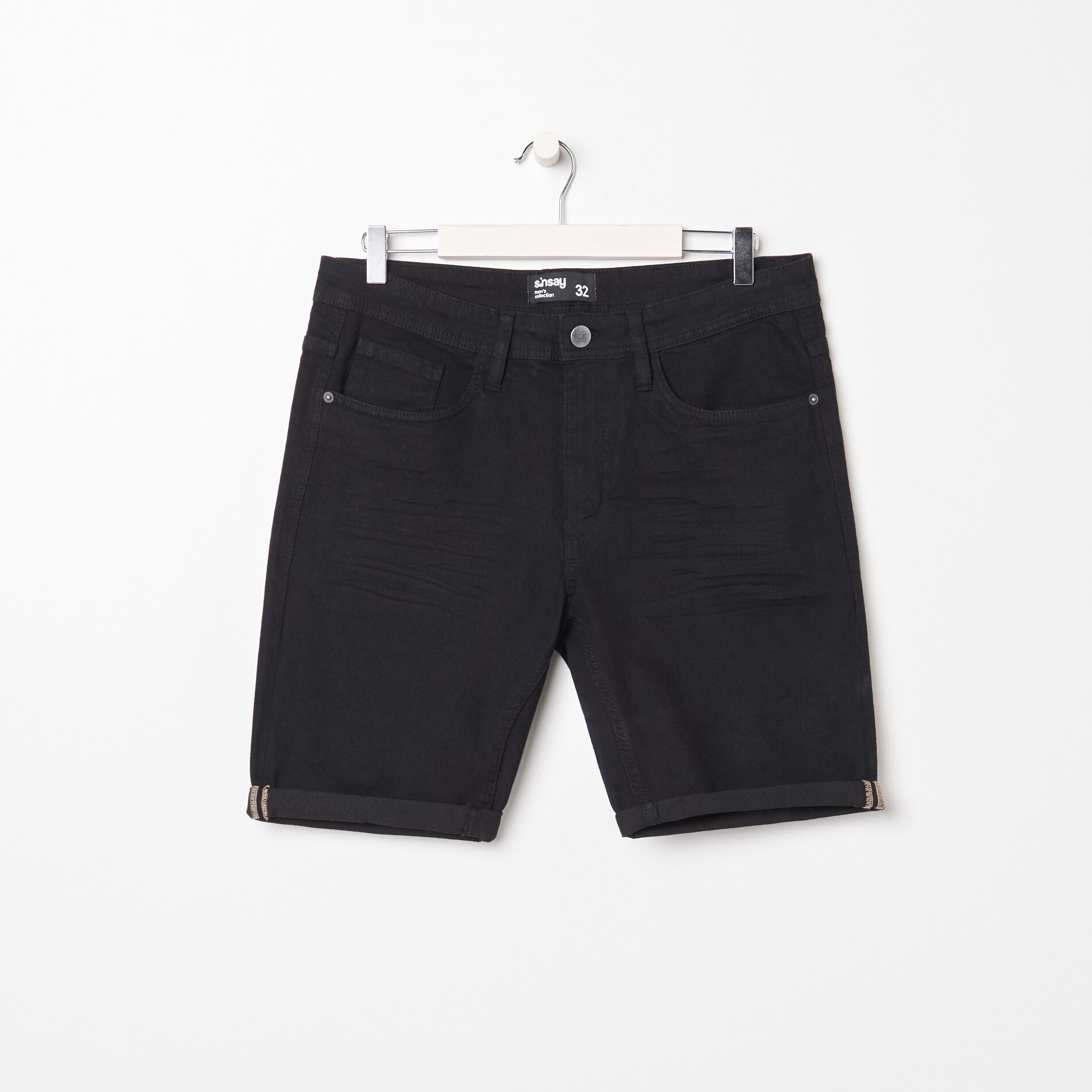 Denimové šortky slim fit