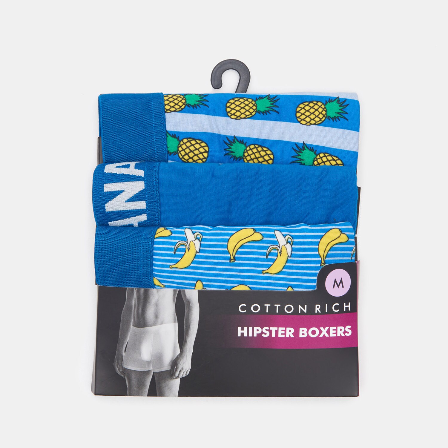 Súprava 3 boxeriek s potlačou