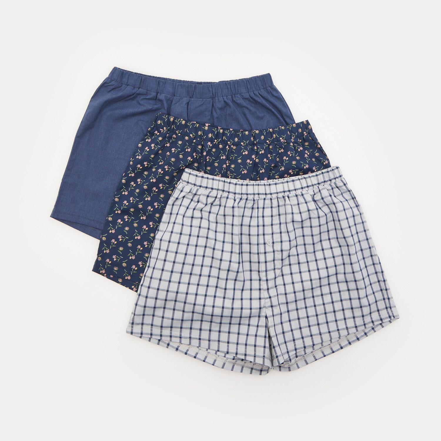 Súprava 3 boxeriek voľného strihu