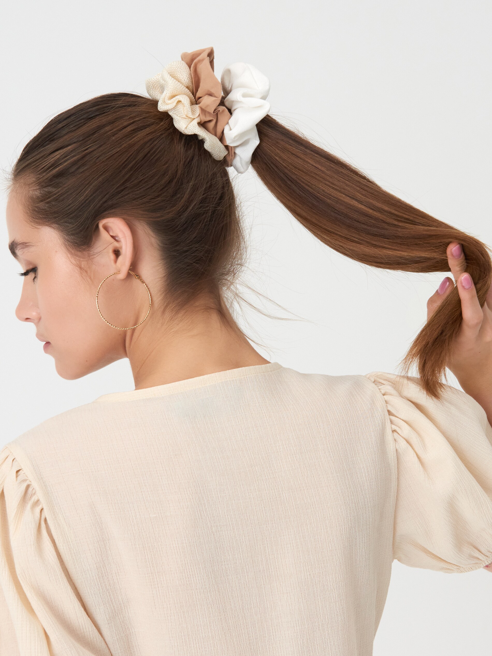 Súprava 3 gumičiek do vlasov