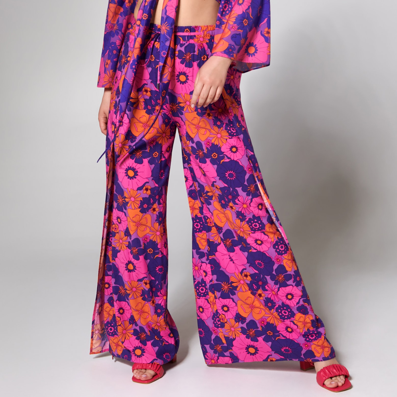Sinsay – Pantaloni din stofă – Multicolor Sinsay Sinsay