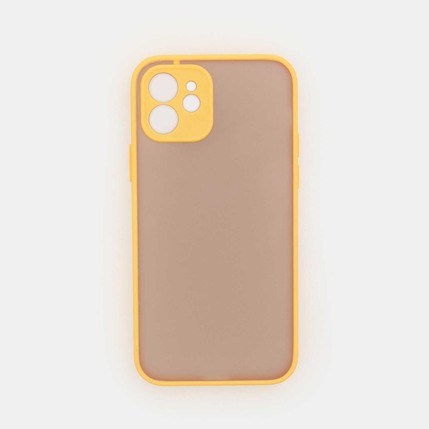 Levně Sinsay - Pouzdro na iPhone 12 - Žlutá