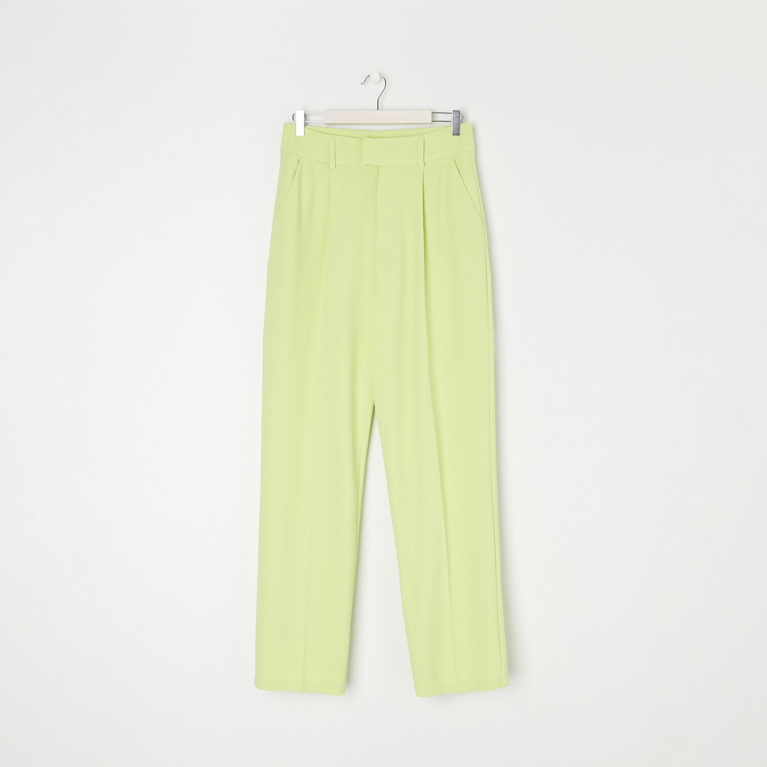 Sinsay – Pantaloni la dungă – Verde Sinsay Sinsay